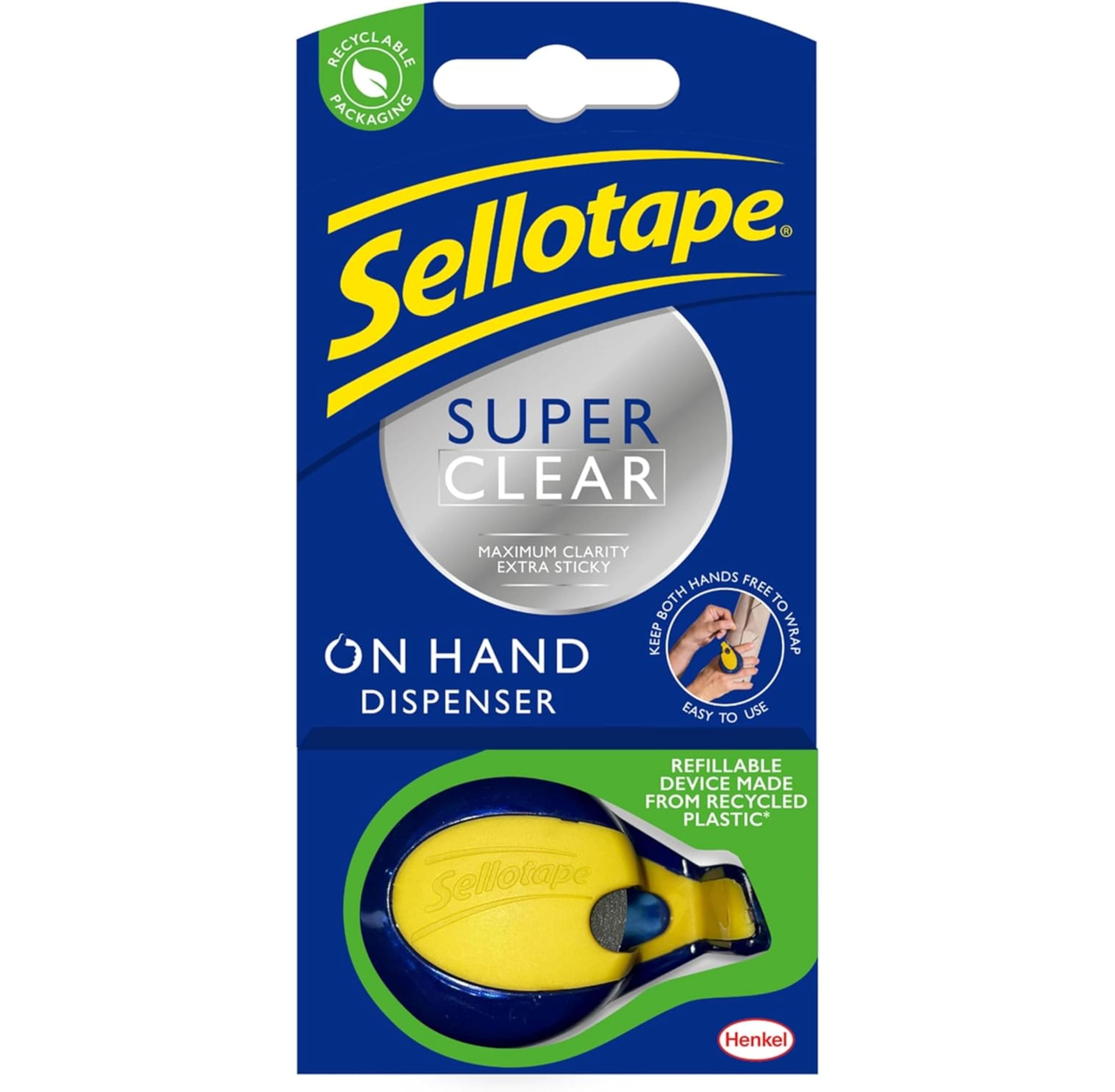 Sellotape On-Hand Tape Dispenser
