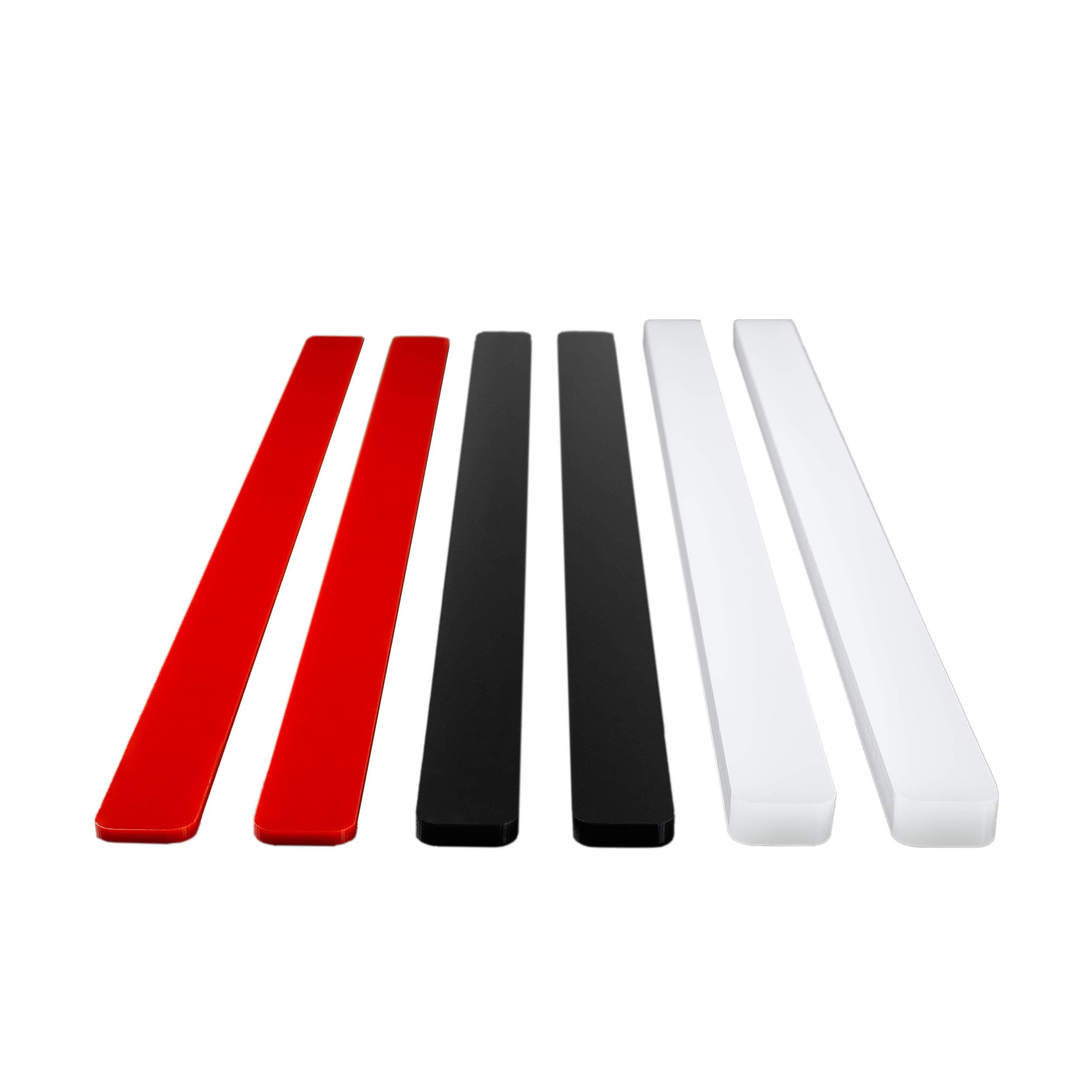 LS Fondant & Dough Leveler Set, Plastic, White, Black, Red, LS-SET, Leveling Set