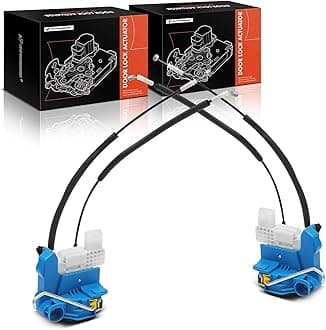 A-Premium Door Lock Latch Actuator Compatible with Kia Vehicles - Rio 2012-2017, 6 Pins - Front Driver and Passenger Side, 2-PC Set, Replace# 813111W020, 813211W040, 813211W020