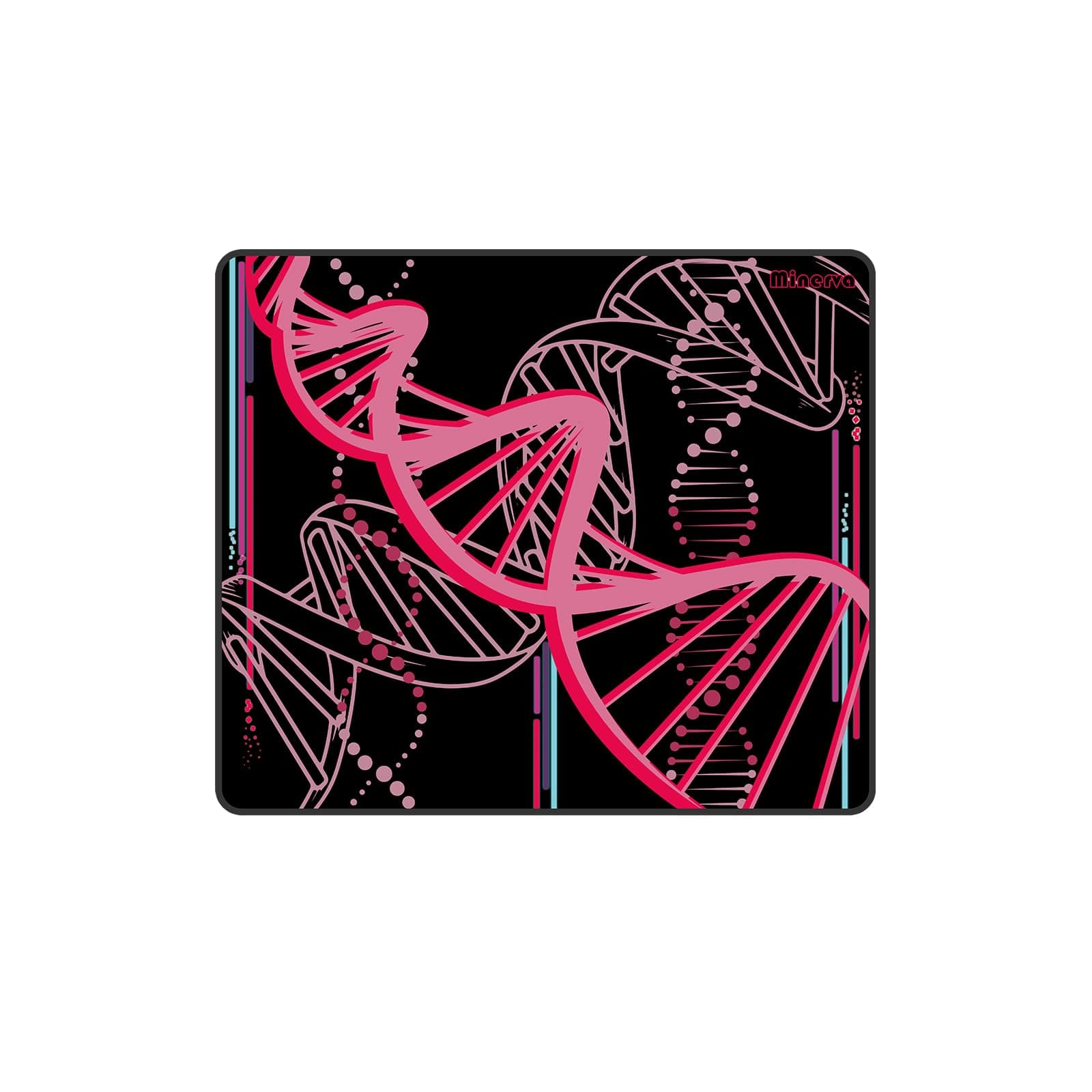 X-Raypad Minerva DNA 6mm Heavy Gaming Mouse Pads X-Raypad New Update Gaming Mouse Pad (360 * 300 * 4mm, Red Black)