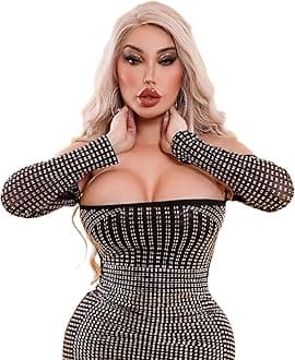 Breastplate for Crossdressers, Silicone Breast Forms for Transgender Drag Queen Fake Boobs for Cosplay