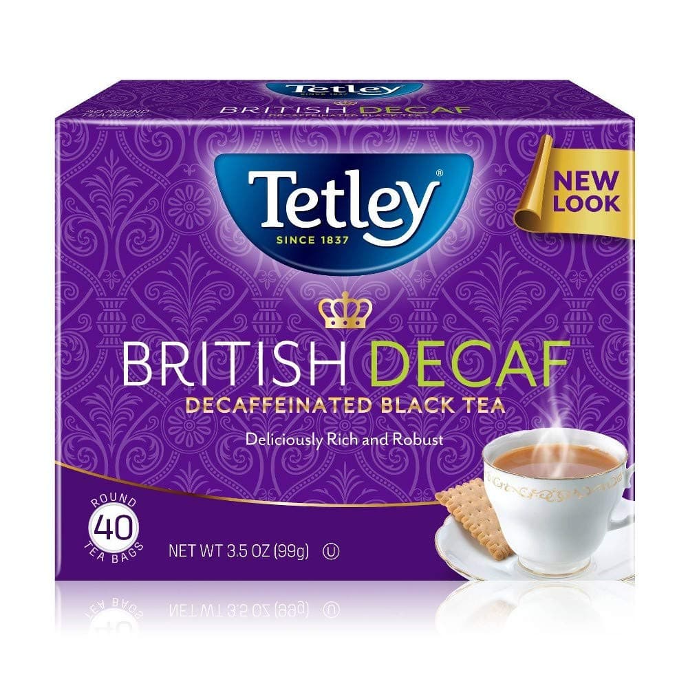 Decaffeinated British Blend Premium Black Tea, 40 Tea Bags
