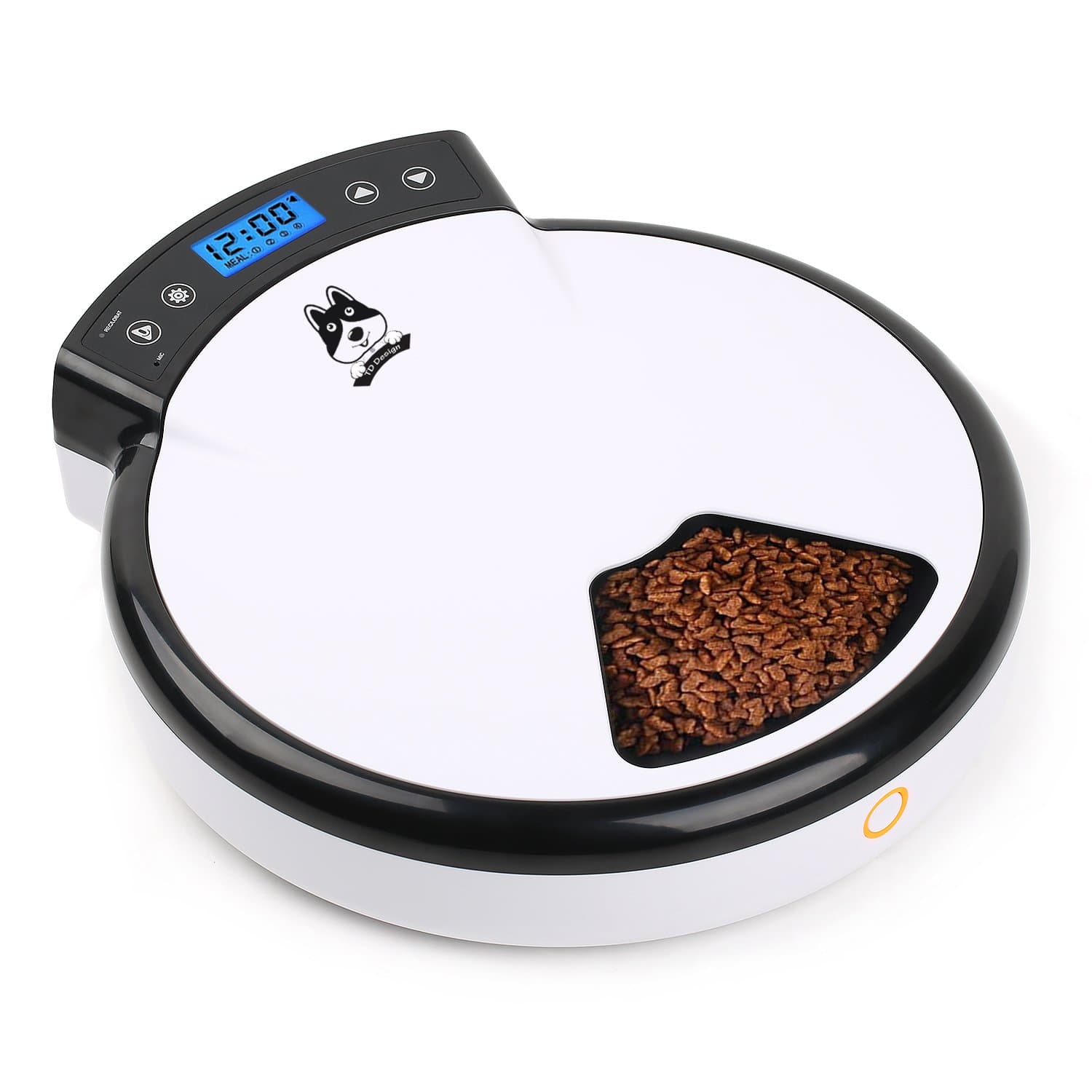 Automatic Pet Feeder Cat Feeder for Dogs & Cats | Dry Food - 5 Meals, 5 x 240ml