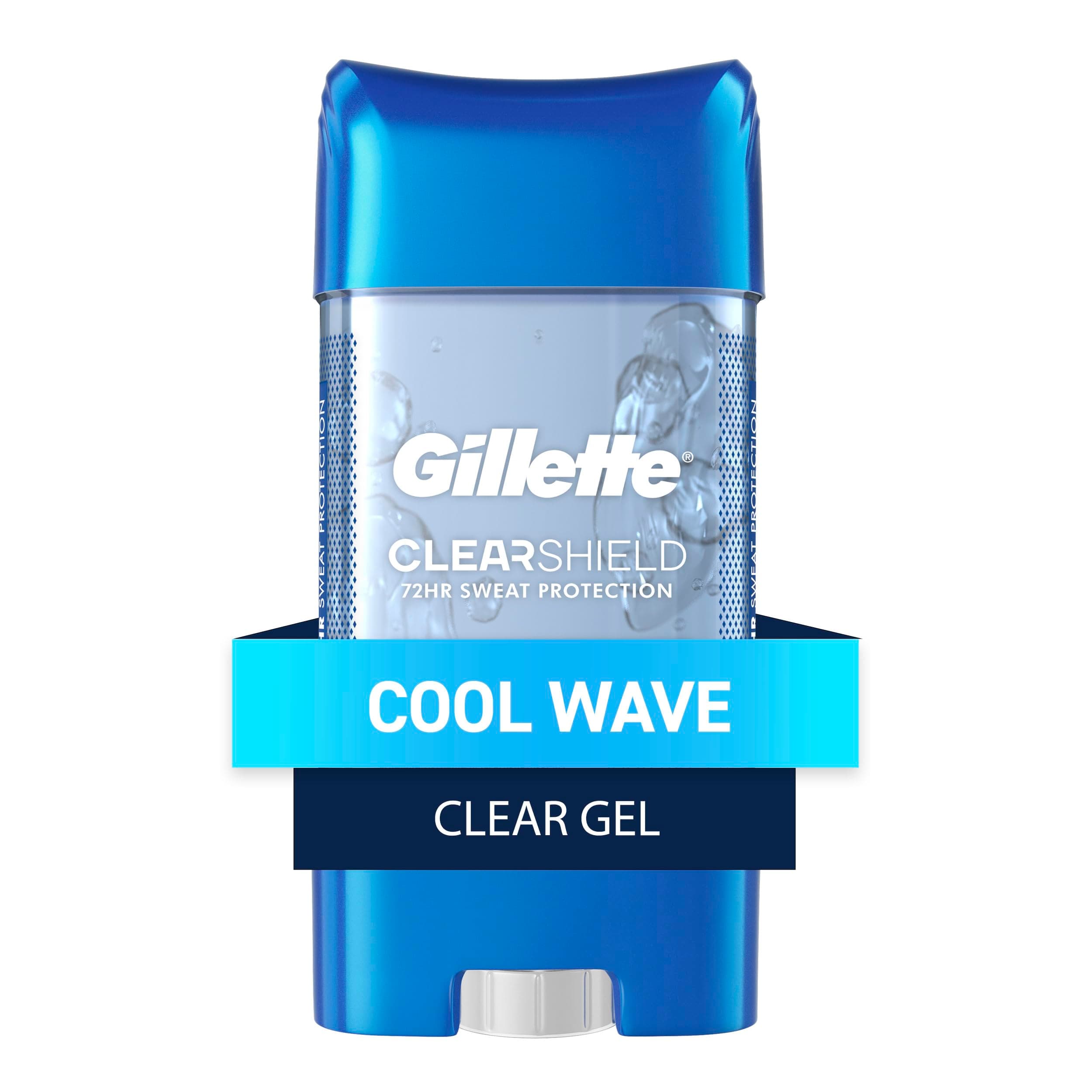 Clear Gel Cool Wave AntiPerspirant For Men 4 oz
