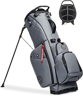 Stand Bag - Lightweight Golf Bags for Men & Women, 7-Way Dividers with Premium Materials & Magnetic Pocket - Standing Golf Bag Holds 14 Golf Clubs
