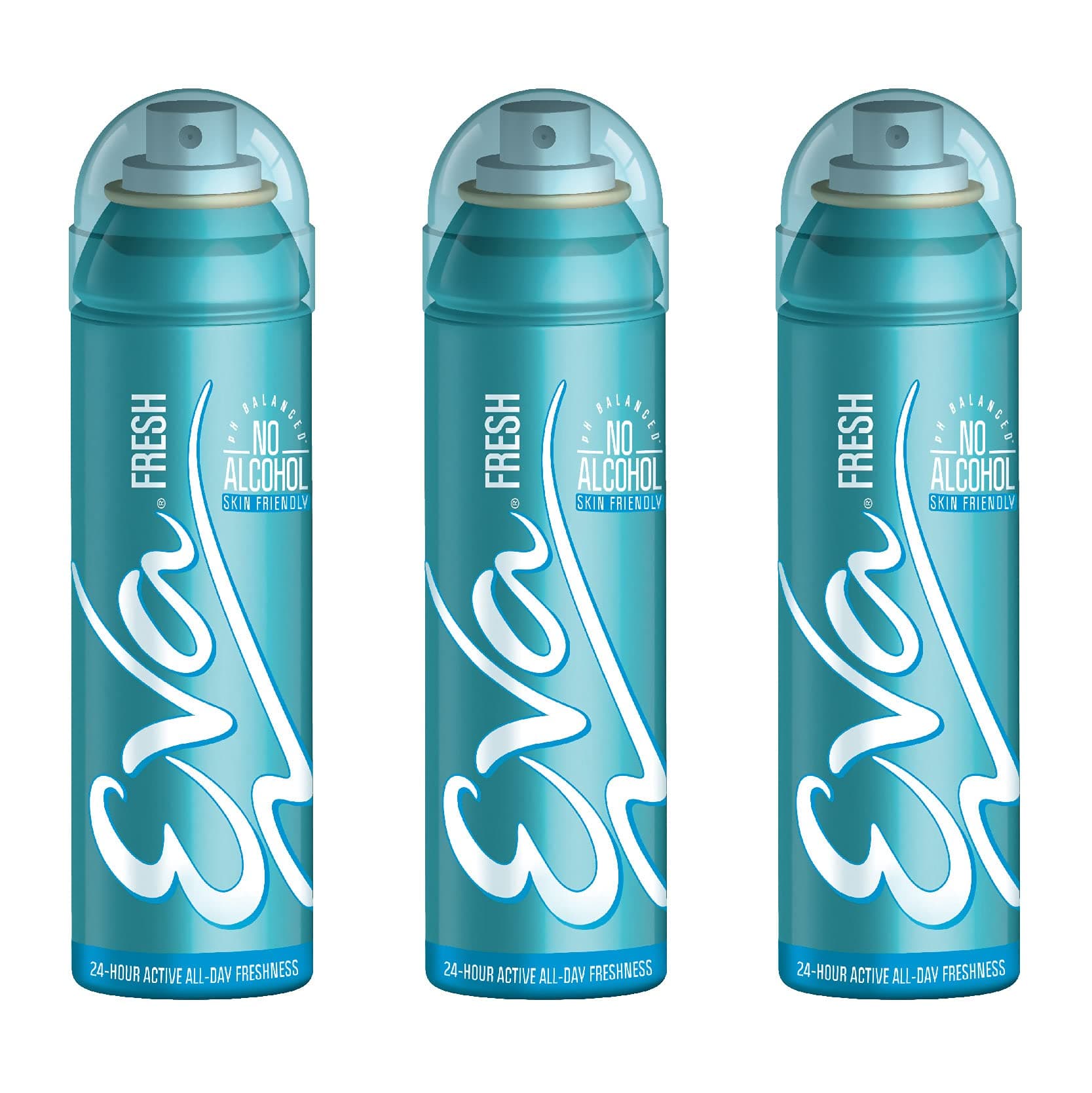 Eva Fresh Deodorant 150 ml (Pack of 2)