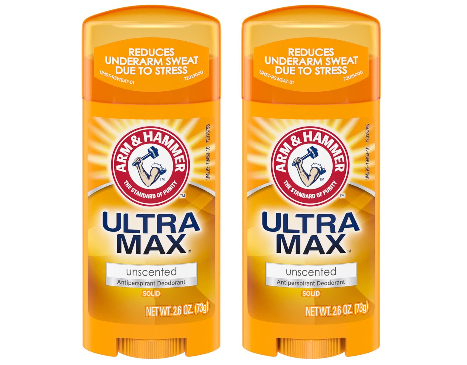 Arm & Hammer UltraMax Solid Unscented Antiperspirant & Deodorant, 2.6 Oz by Arm & Hammer