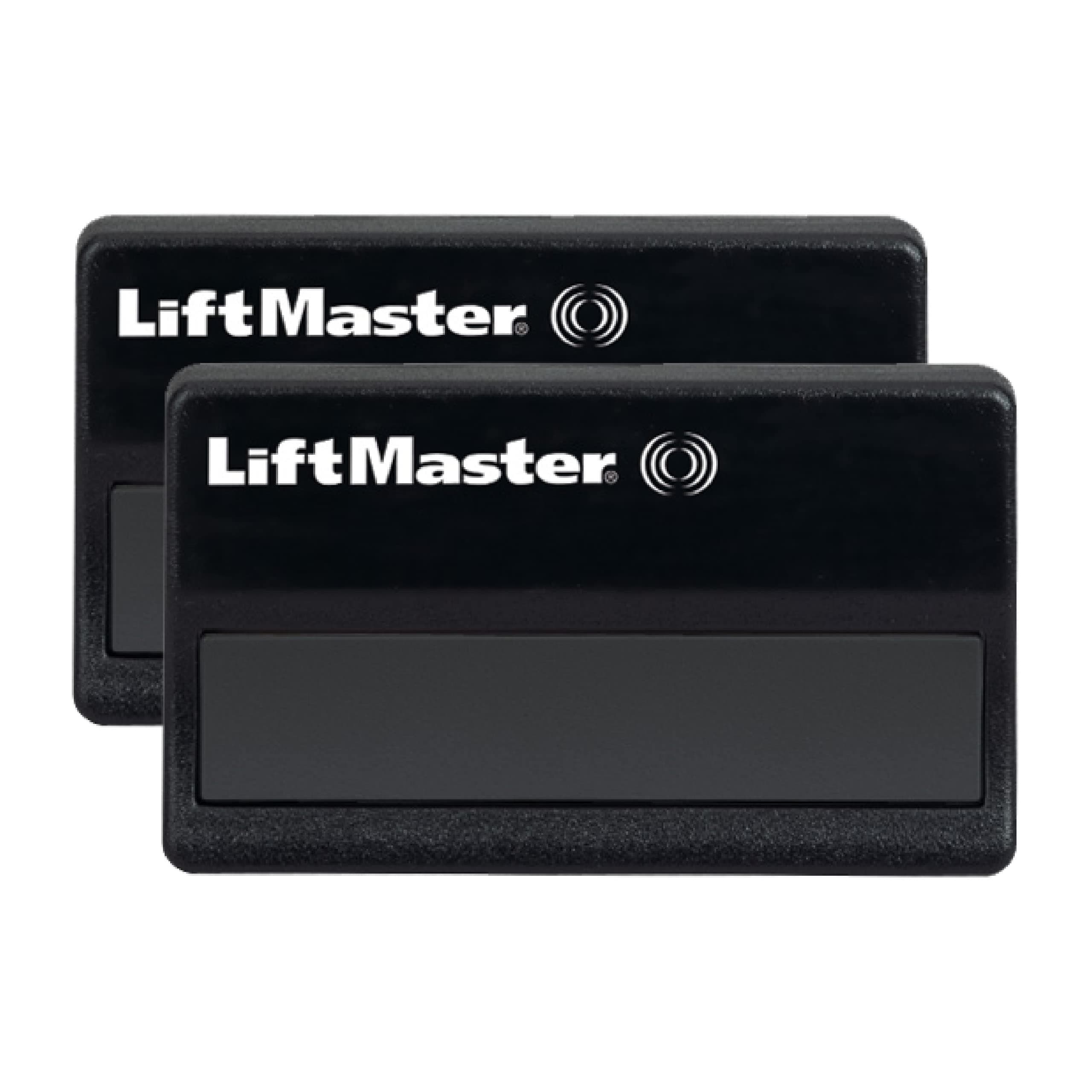 371LM Garage Door Opener Remote (Black, 2-Pack)