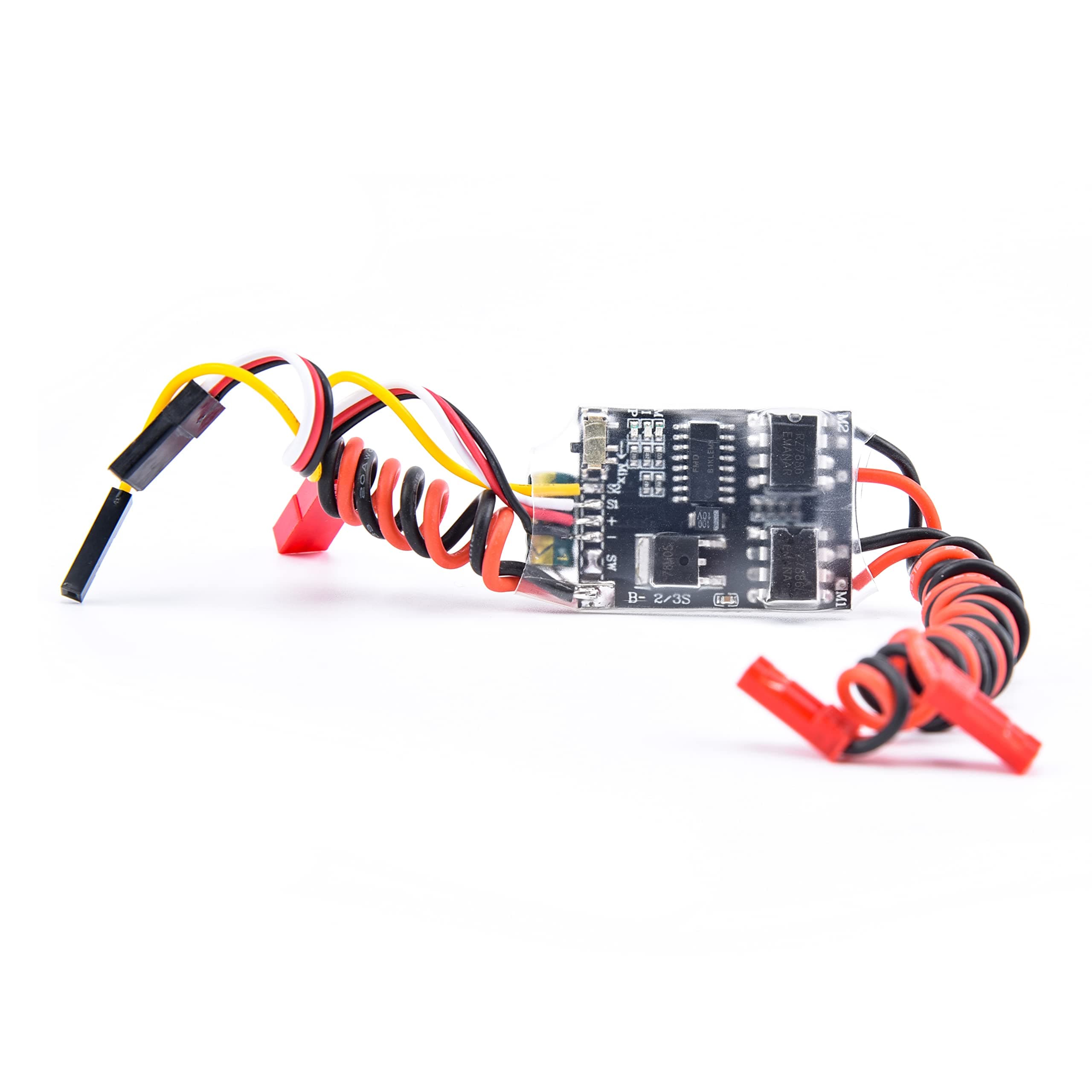 Dual Way Bidirectional Brushed ESC 2S-3S Lipo 5A ESC Speed Control for RC Model Boat Tank 130 180 Brushed Motor Spare Parts