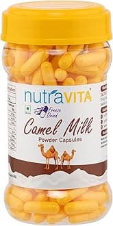 Freeze Dried Camel Milk Powder Capsule | 100 Capsules | Natural | Preservative Free |