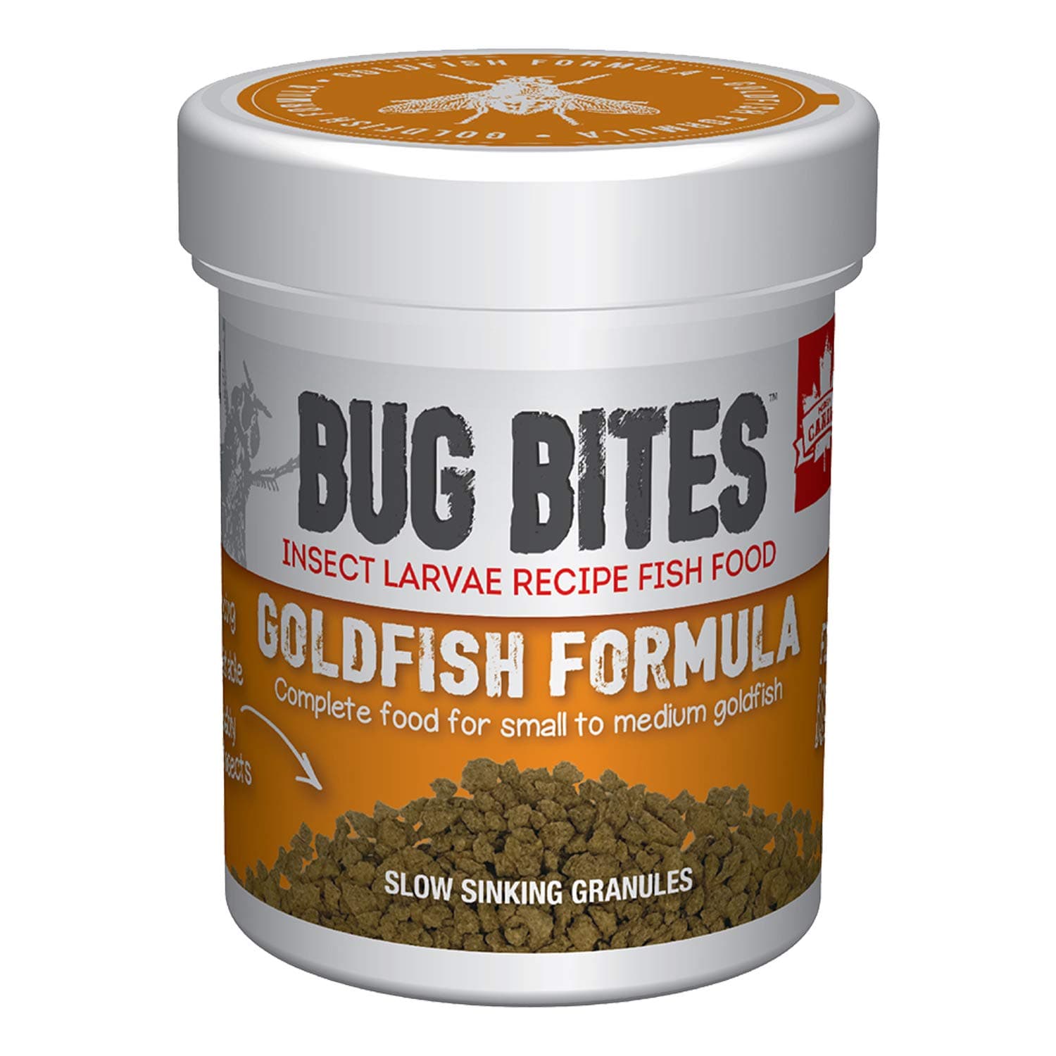 Bug Bites Goldfish Granule Fish Food 45g
