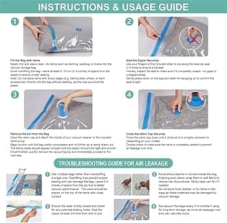 Cozy Essential Vacuum Storage Bags with Electric Pump, 8 Pack (2 Jumbo/2 Large/2 Medium/2 Small) Vacuum Seal Space Saver Bags for Clothing, Pillows, Blanket, Bedding, Comforters