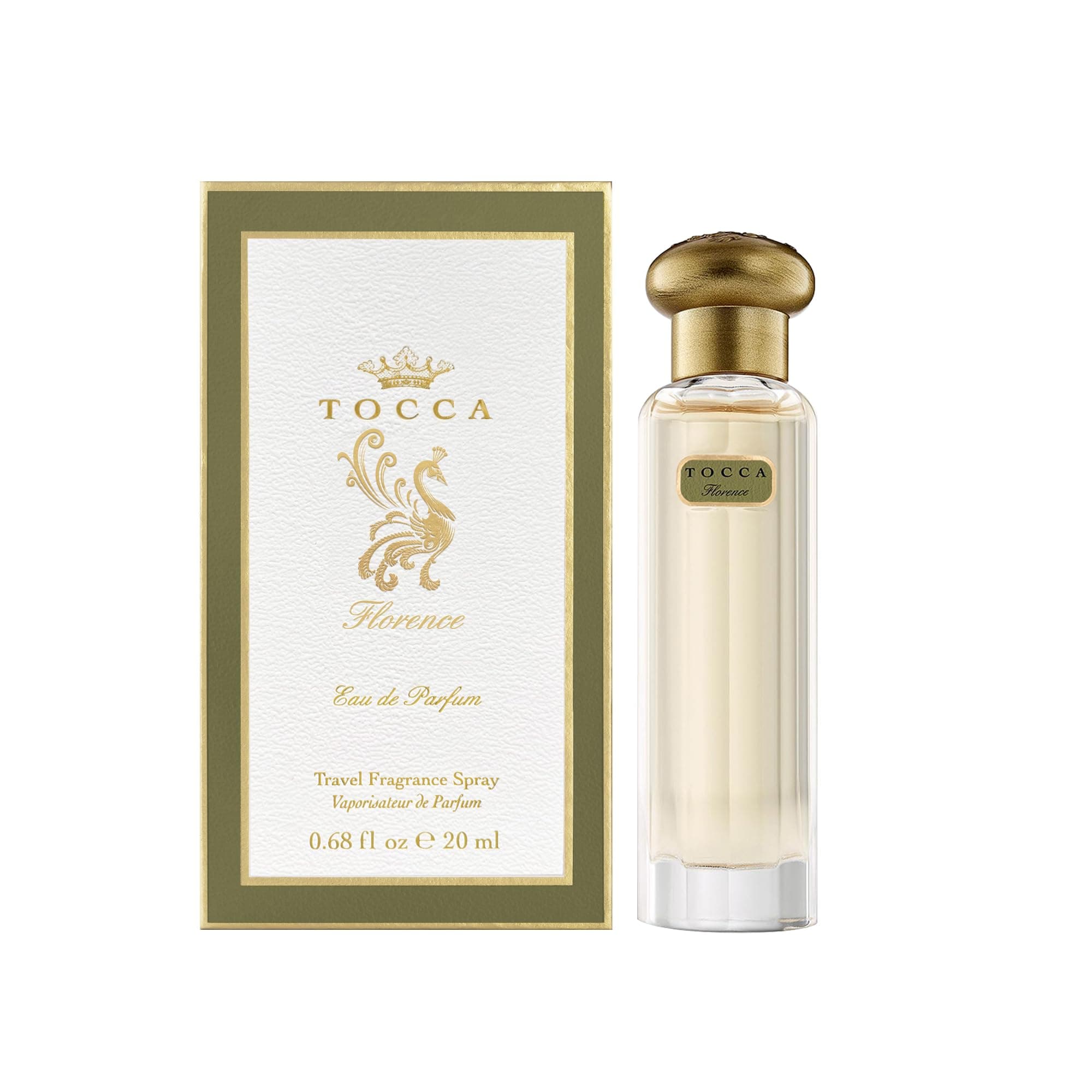 Florence Perfume for Women, 0.68 oz (20 ml) - Classic Floral, Bergamot, Pear, & Gardenia Fragrance