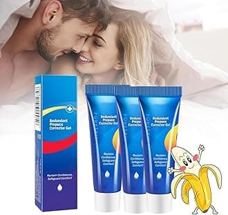 BruteCo Redundant Prepuce Corrector Gel, Natural Ingredients Phimosis Foreskin Correction Gel, Correction Gel for Excessive Foreskin, Fast and Gentle Action, Effective Relief (3pcs)