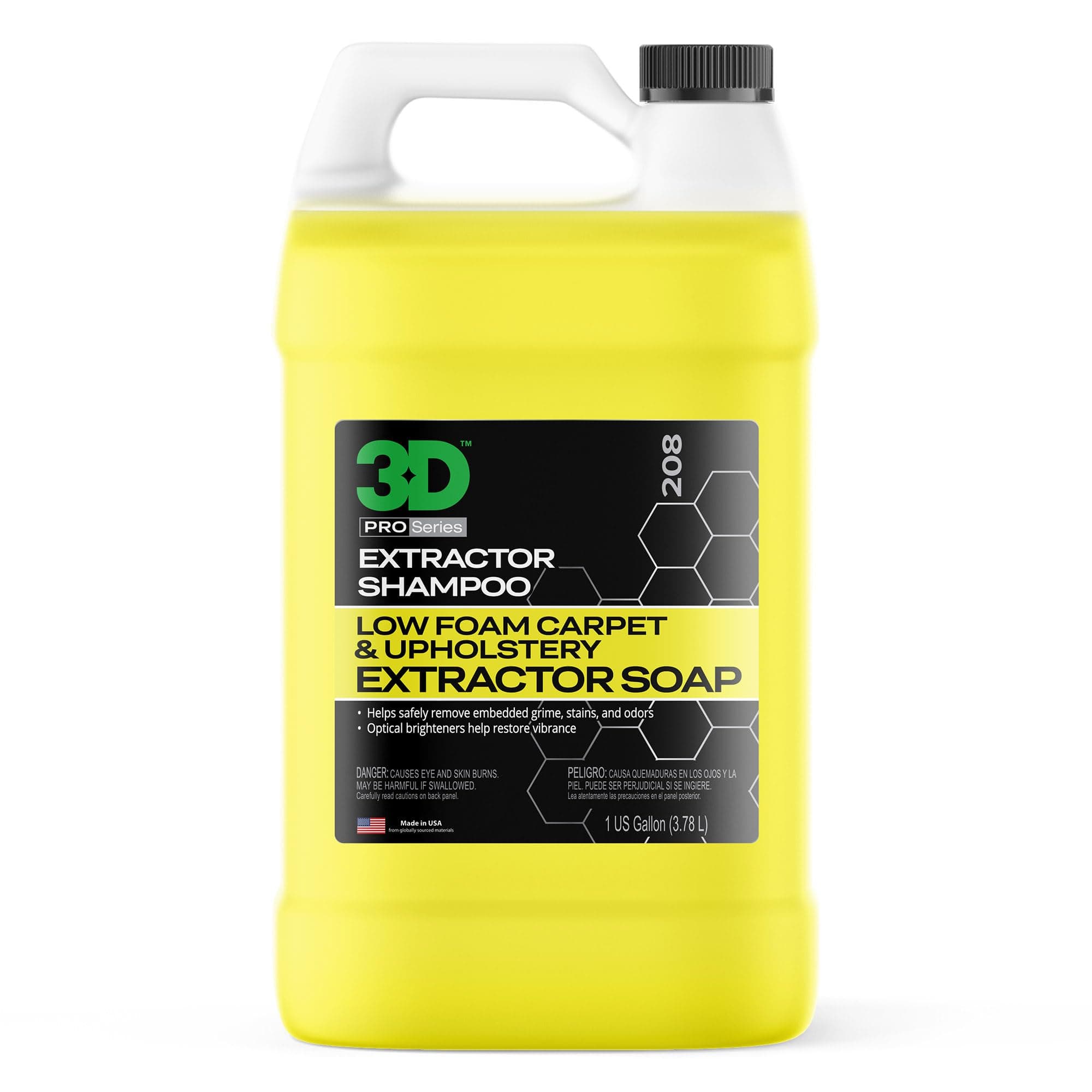 Extractor Shampoo 1 Gallon by 3D Auto Detailing Products