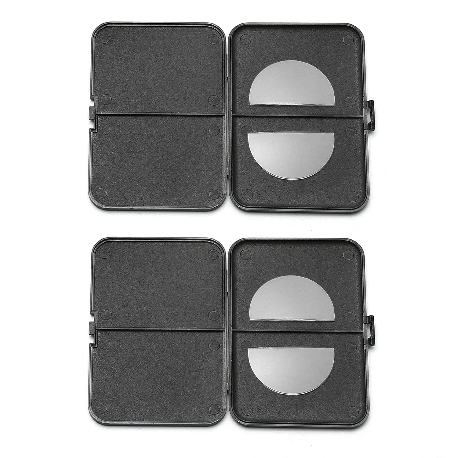 OKH 2 Pairs Stick-on Bifocal Lenses Reader, Reusable Stick On Adhesive Magnifying Reading Lenses for Sunglasses/Sport Glasses/Ski Goggles, No Water Needed