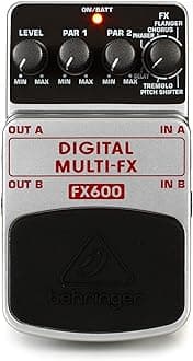 BehringerDigital Multi-Fx Fx600 Digital Stereo Multi-Effects Pedal