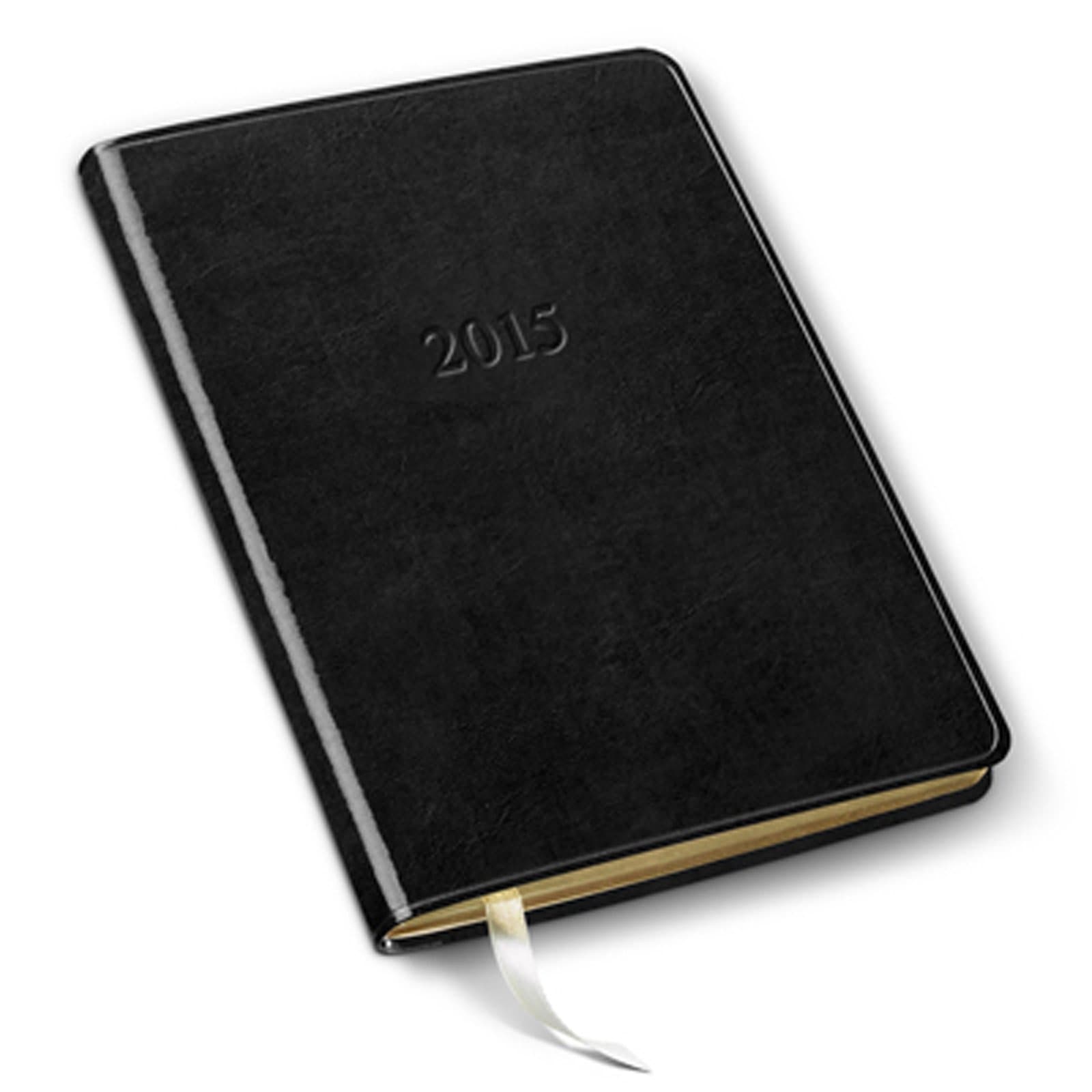 2022 Leather Desk Weekly Planner, by Gallery Leather, 8"x5.5", Acadia Black