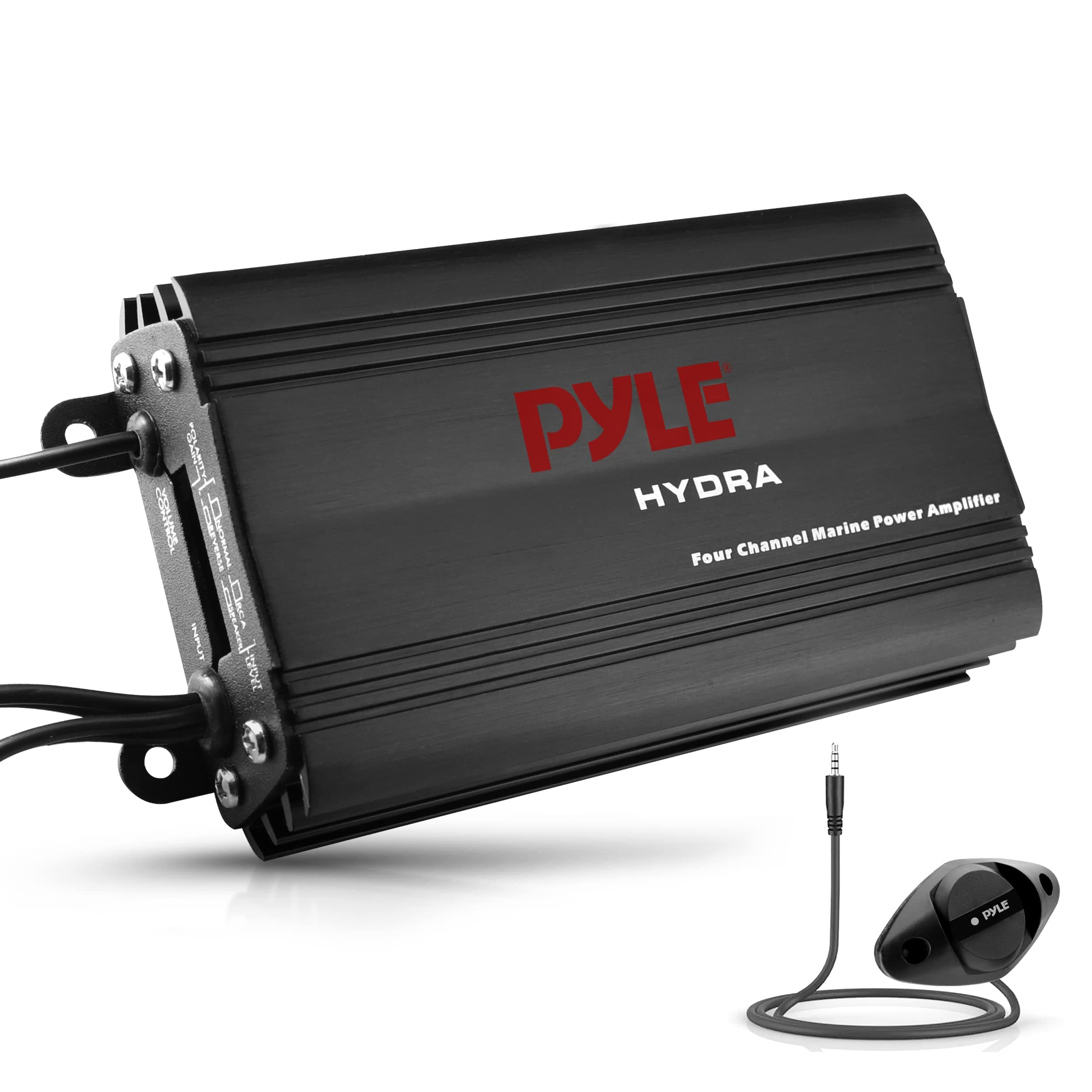 Pyle PLMRMP3B Hydra Series 4-Channel 800-Watt Waterproof Micro Marine Class AB Amp