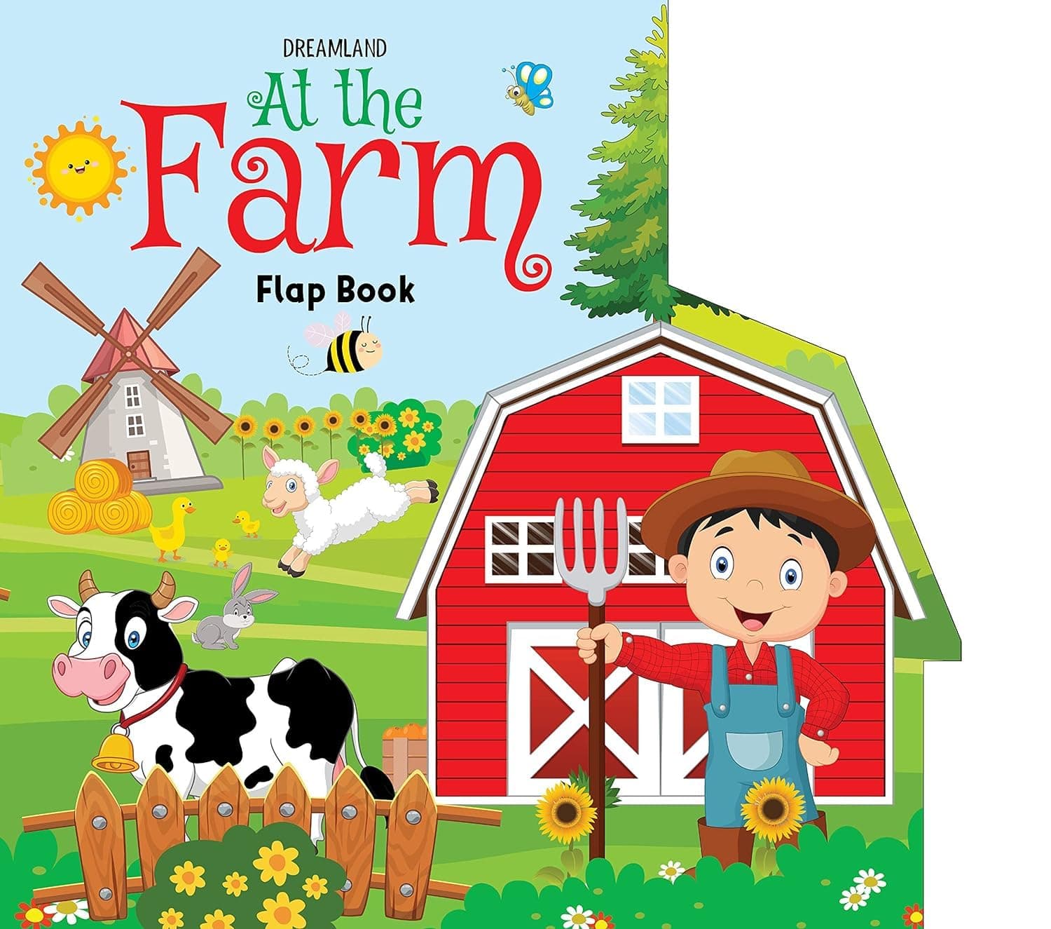 Dreamland Publications Flap Book- At the Farm