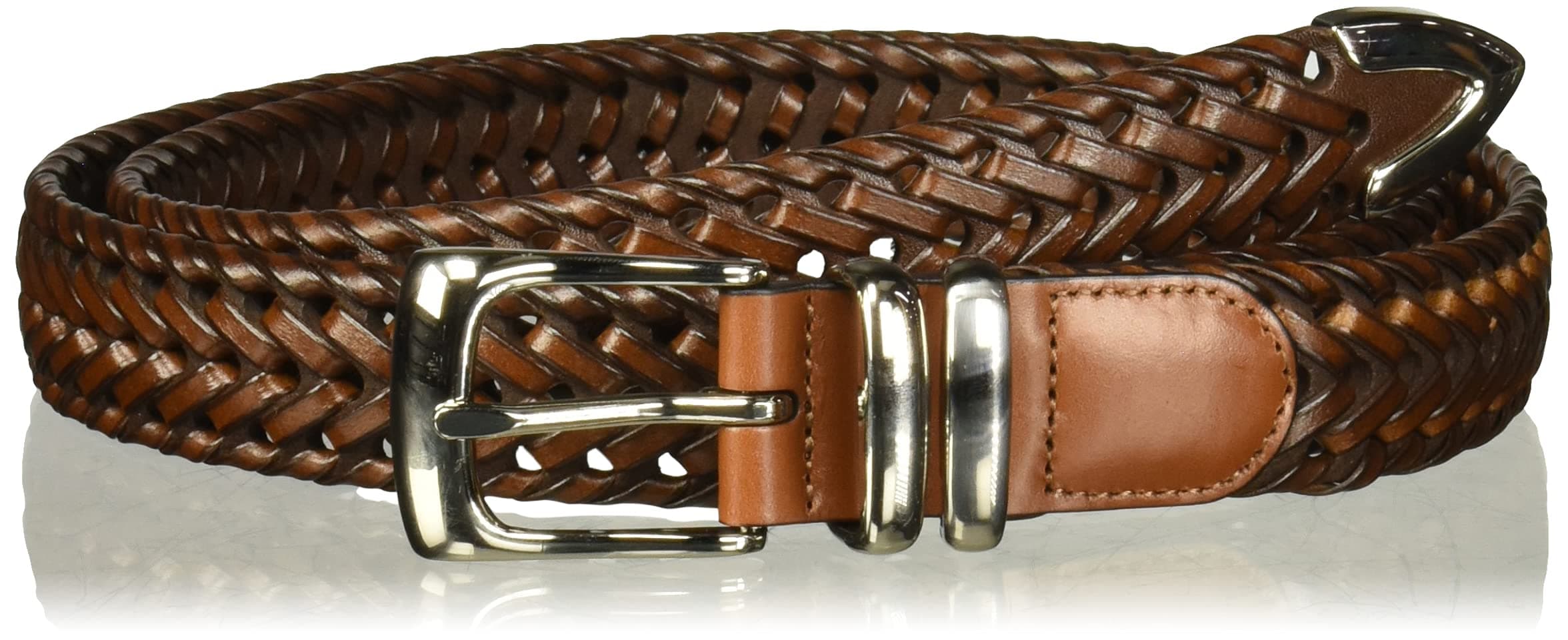Perry Ellis Men's Portfolio Braided Belt