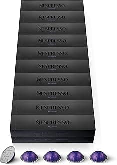Nespresso Vertuo – 200 Altissio Coffee Capsules – Intensity 9 – For Espresso 40 ml – (20 Cases of 10)