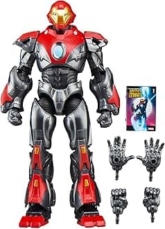 Marvel Legends Series Ultimate Iron Man Action Figure, Red and Gold
