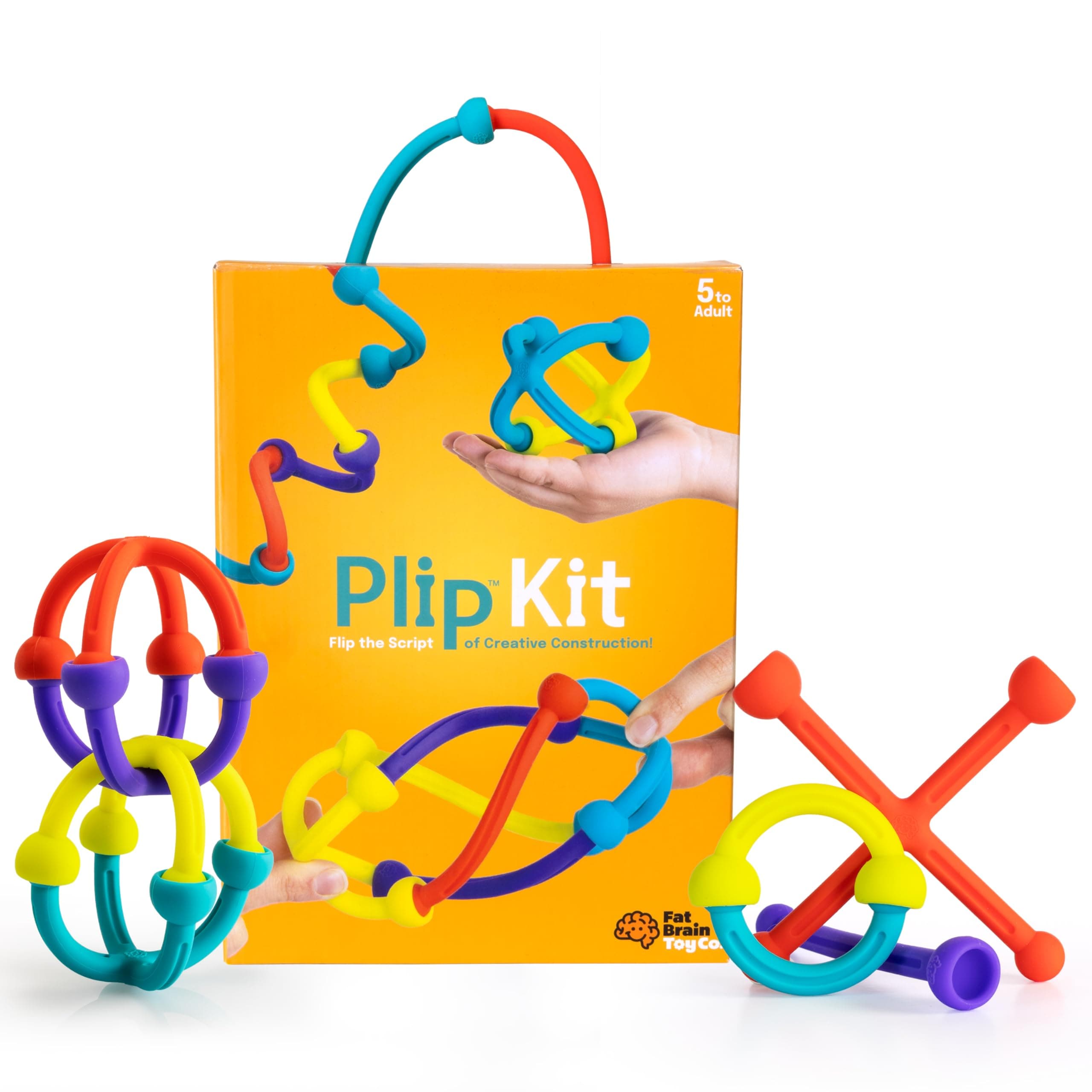 Plip Kit - Building & Construction Creative Play Set for Kids Ages 5 to 12