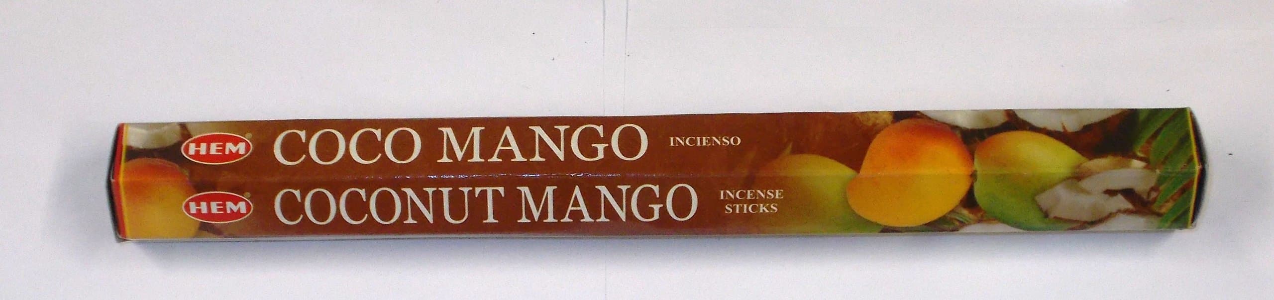 Coconut Mango Incense - Hem - 1 pack of approximately 20 sticks