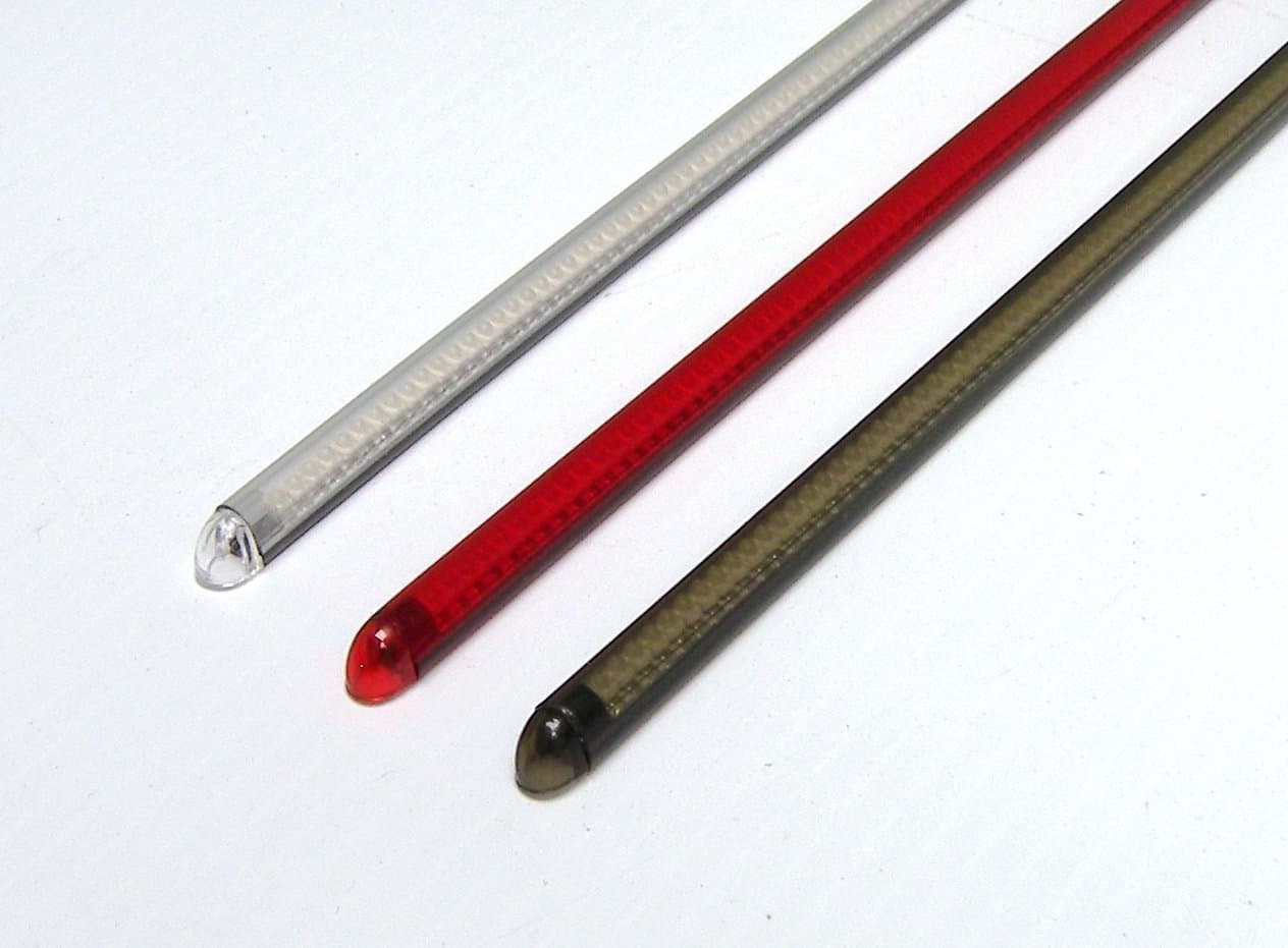 Red Ampd Z-Flex LED strip lights 10x brighter (Smoke Tube)