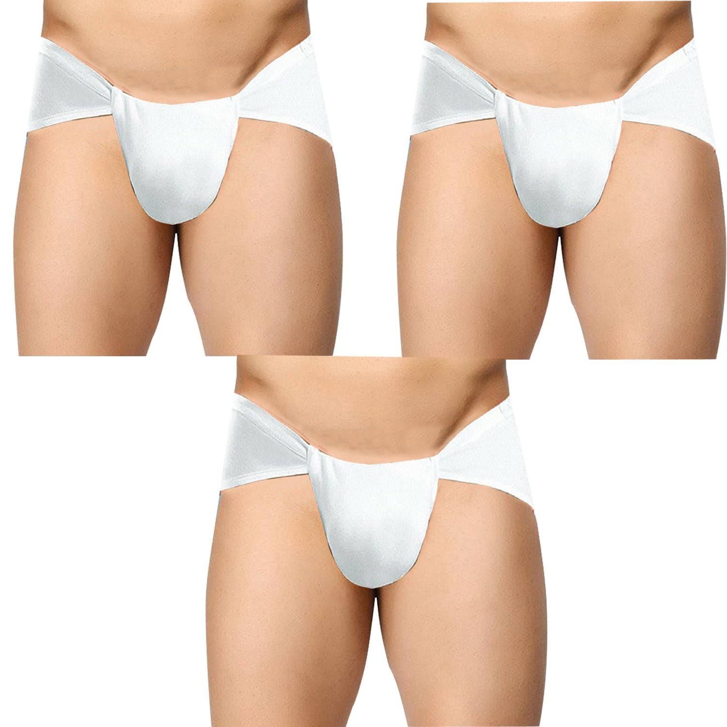 SPENCA Men's Cotton Langot for Gym, Khusti and Physical Activities Free Size (Pack of 3)