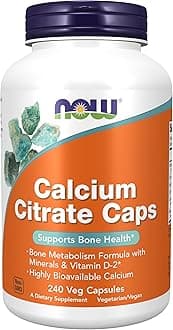 Foods - Calcium Citrate Caps 240 Vegetarian Capsules