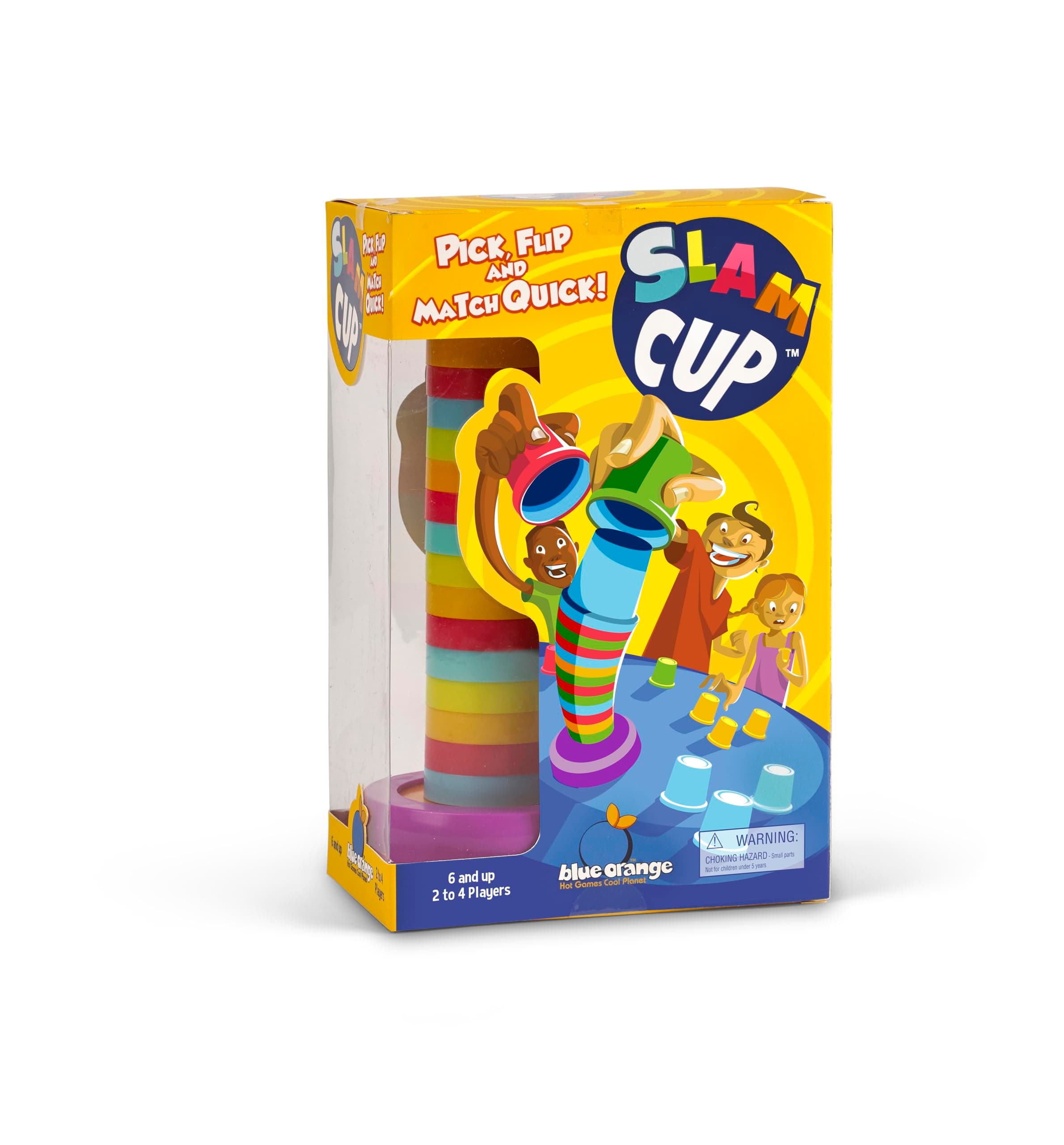 Slam Cup: Speed Matching Game, 2-4 Players, Ages 6+