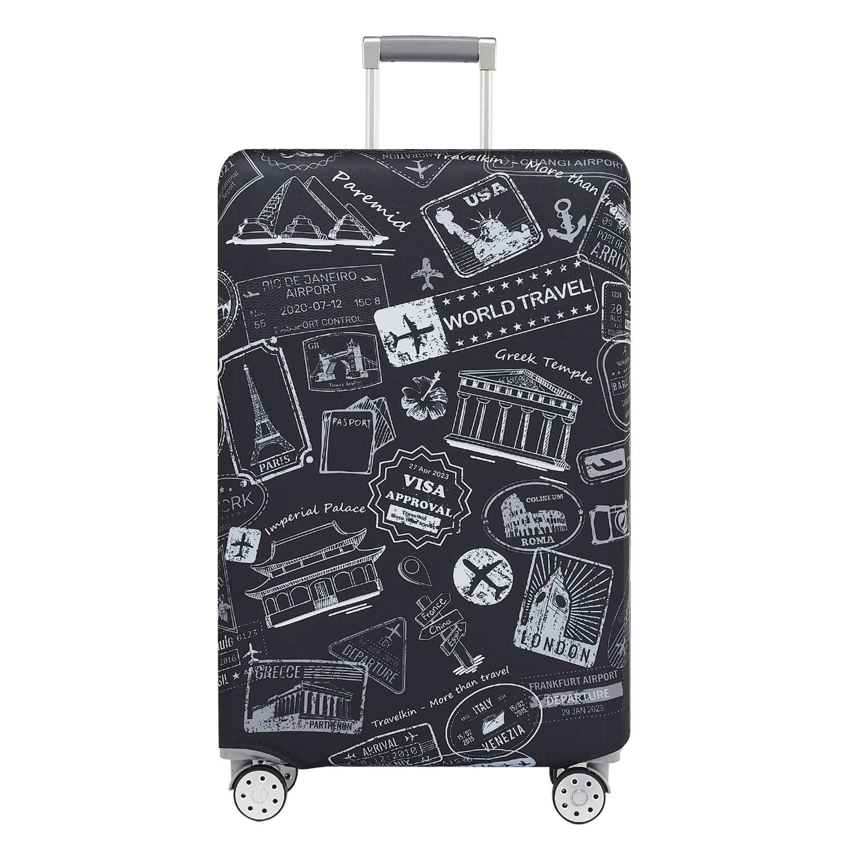 Luggage Covers For Suitcase Tsa Approved,Suitcase Cover Protector Fit 18-32 Inch Luggage