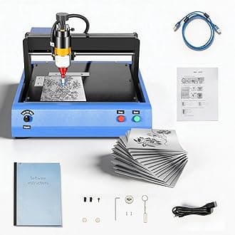 Electric Metal Marking Machine, 110V 400W 200x150MM Dot Peen Metal Engraving Machine Numbers Letter Tag Nameplate Engraver Device with USB Flash Disk for Metal&Steel Signs Marking