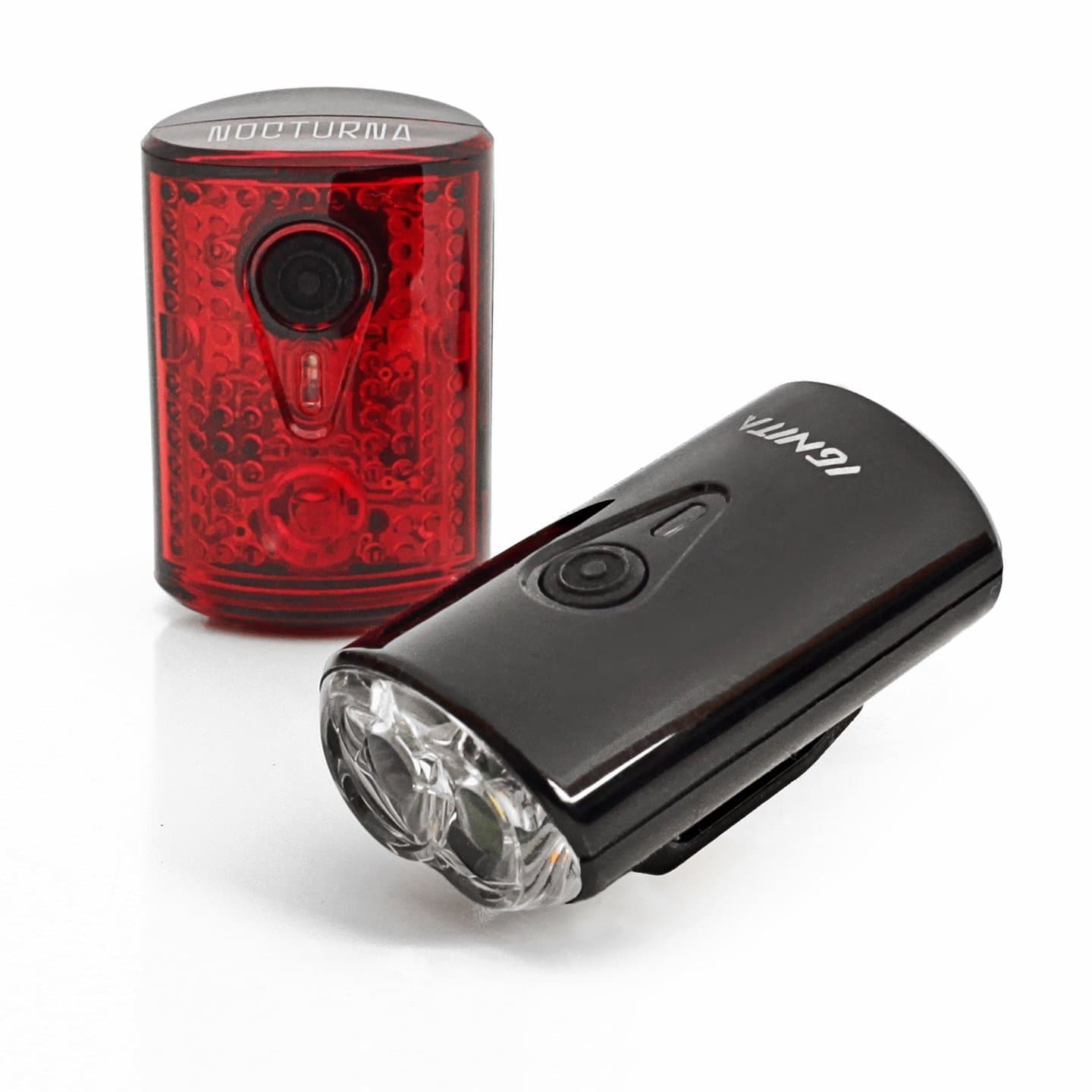 Bike Light Combo Ignita Headlight and Nocturna Tail Light with USB Rechargeable