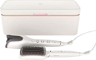 PHILIPSStylecare Auto Curler & Heated Straightening BrUSh. Incl. Luxury Style Case. 3 Pin. , Bhh888/03. 2 Years Warranty