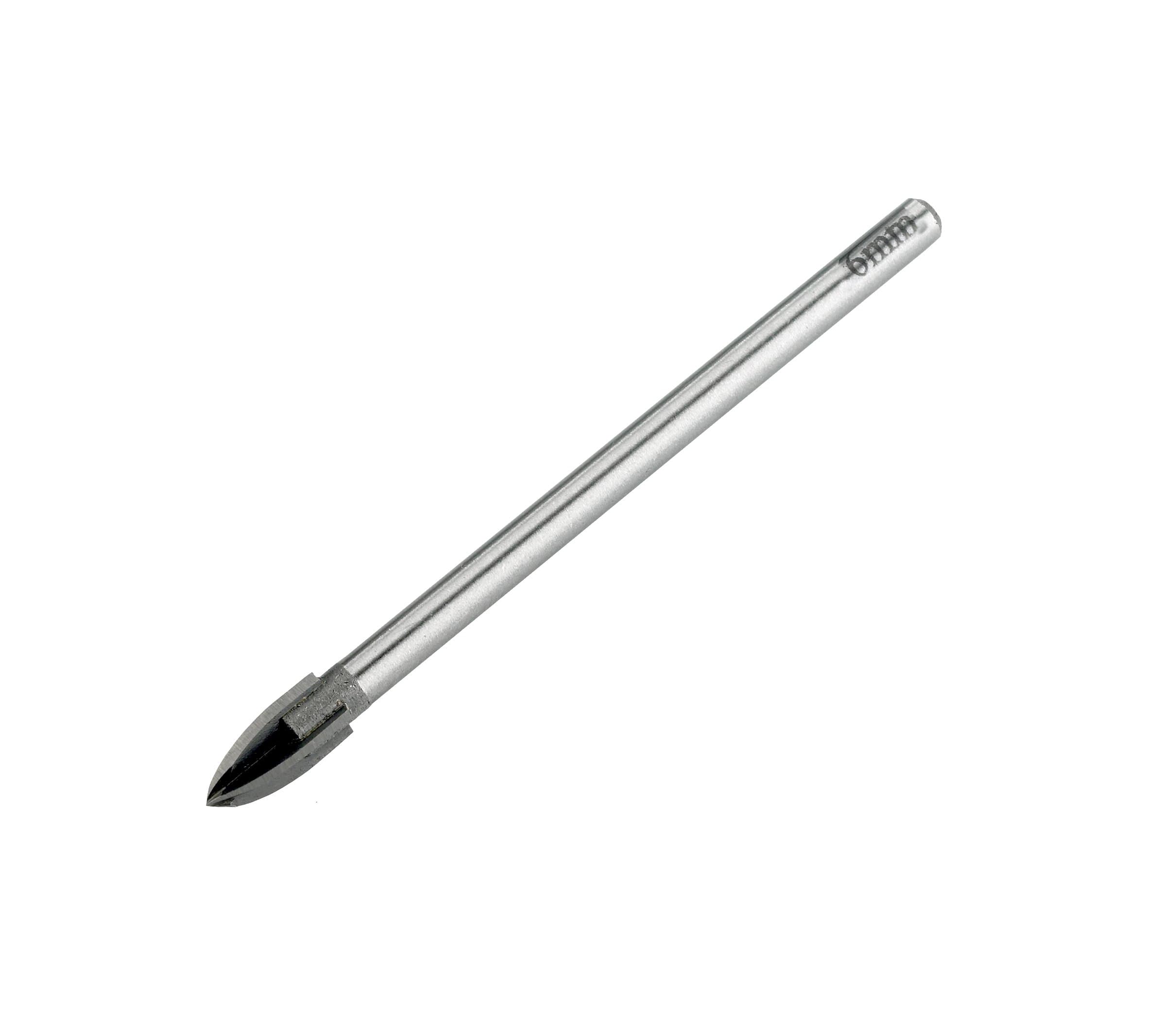 TILE RITE NSD093 Non Slip Tile and Glass Drill, White/Black, 6 mm