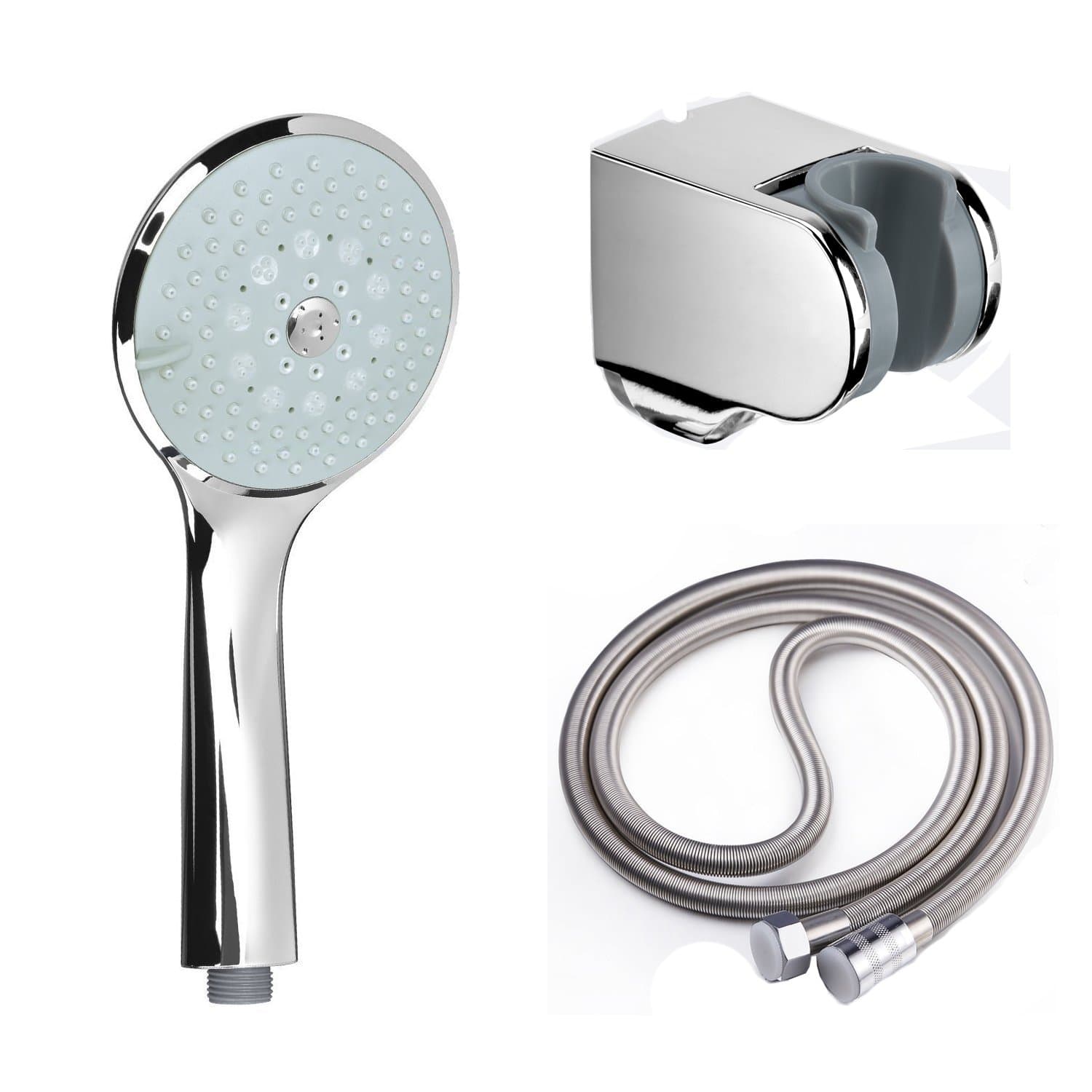 Artbath Handheld Shower Head and Hose Set, 6 Functions Shower Head with 2M Stainless Steel Shower Hose and ABS Shower Holder