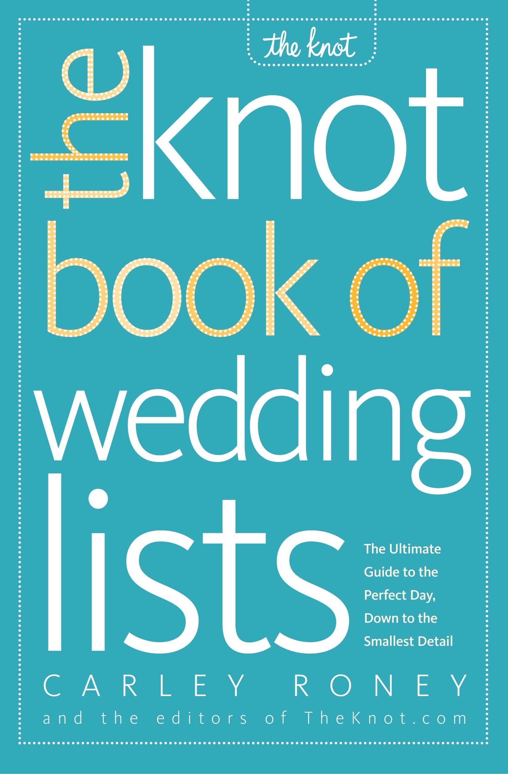 Potter The Knot Book of Wedding Lists Book