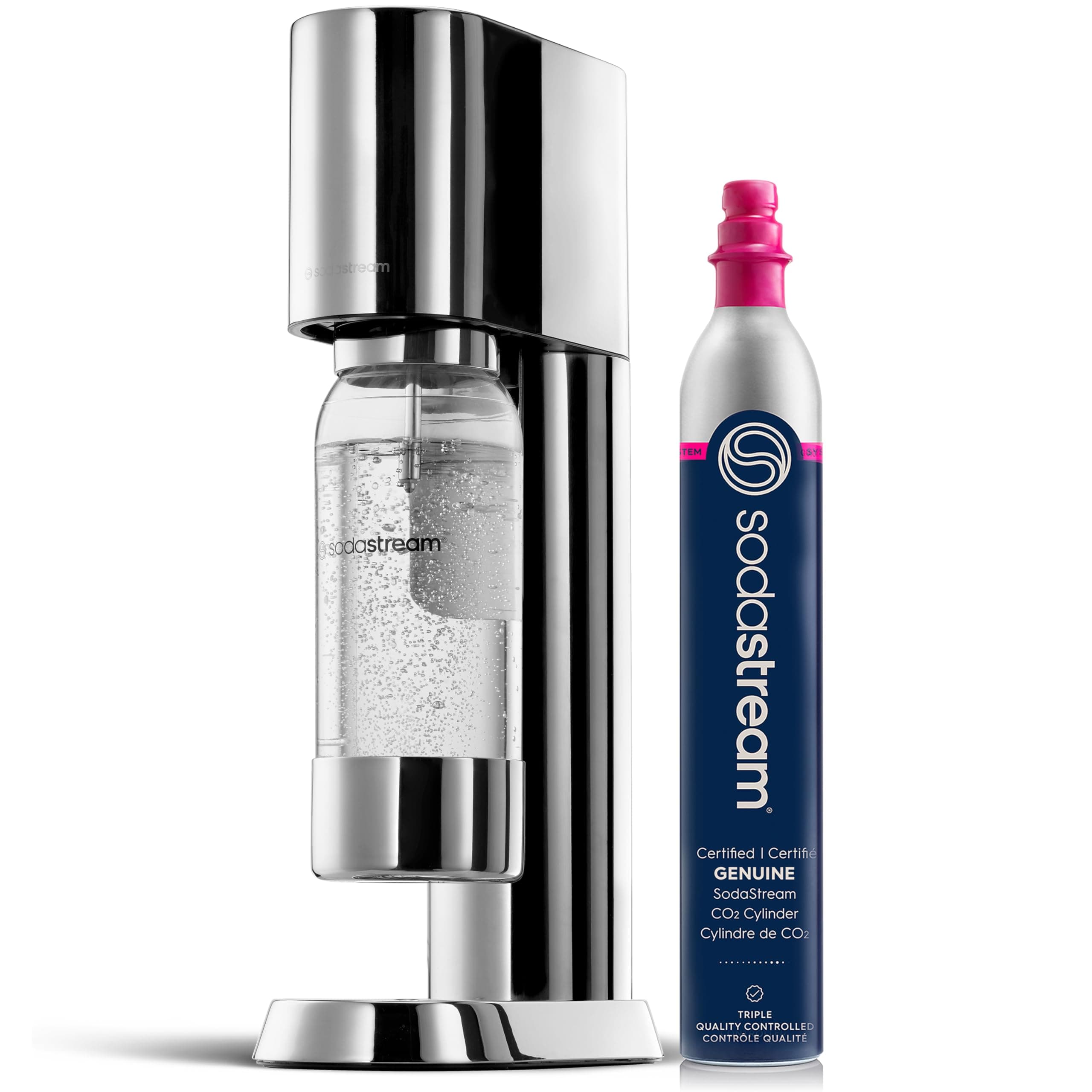 Enso Sparkling Water Maker Kit - includes CO2 and Carbonating Bottle