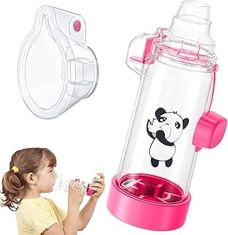 Inhaler Spacer for Adult and Kids NESSI OTC SPACER (Panda/Pink/kids)