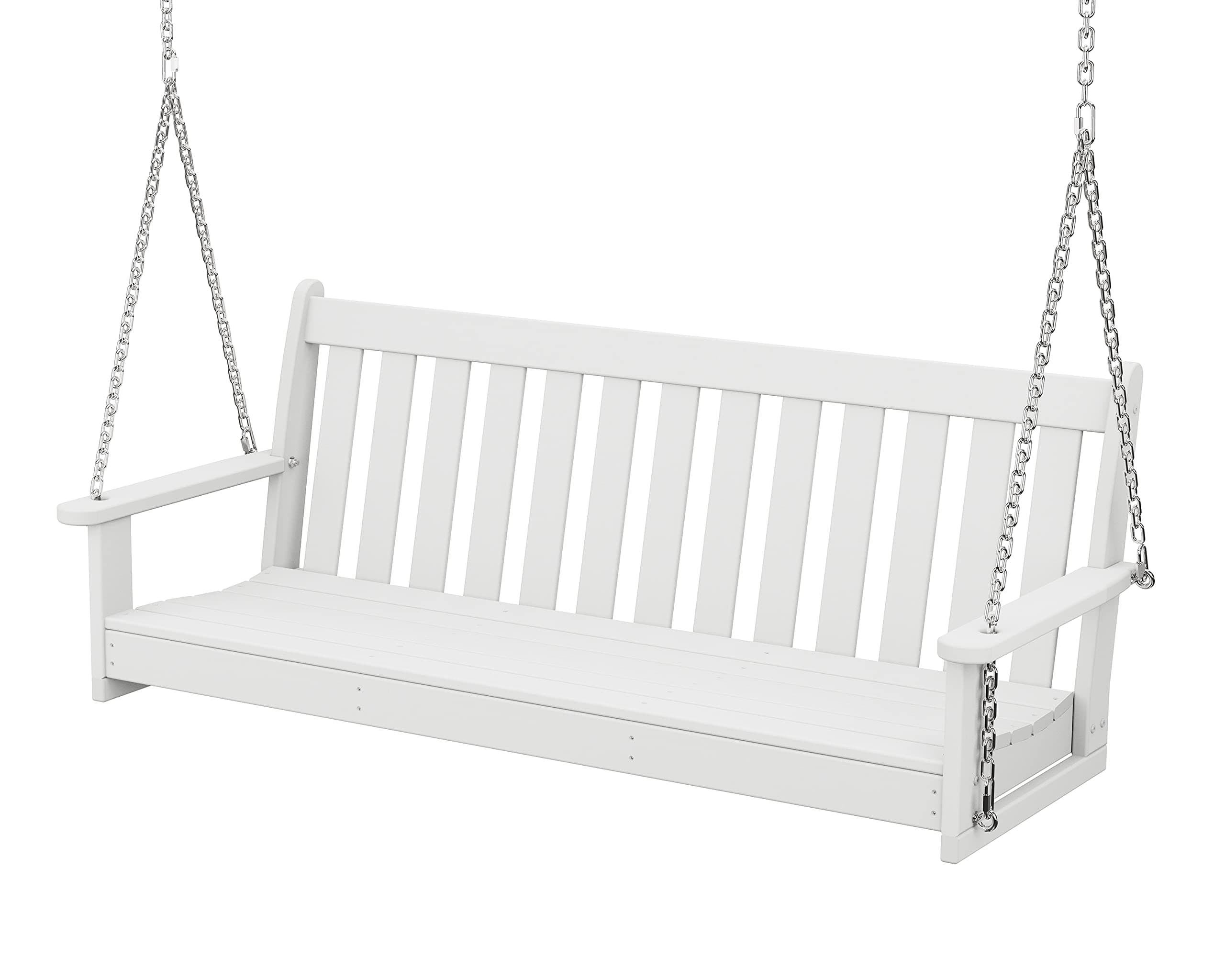 PolywoodGNS60WH Vineyard 60" Swing, White