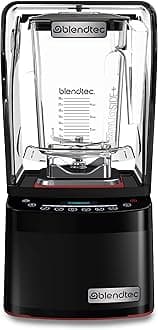 Blendtec Professional 800 - Blender with WildSide+ Jar (90 oz) for Smoothies & Frozen Drinks - Quietest Professional-Grade Power - 11-Speed Touch Slider - Easy to Clean - Black