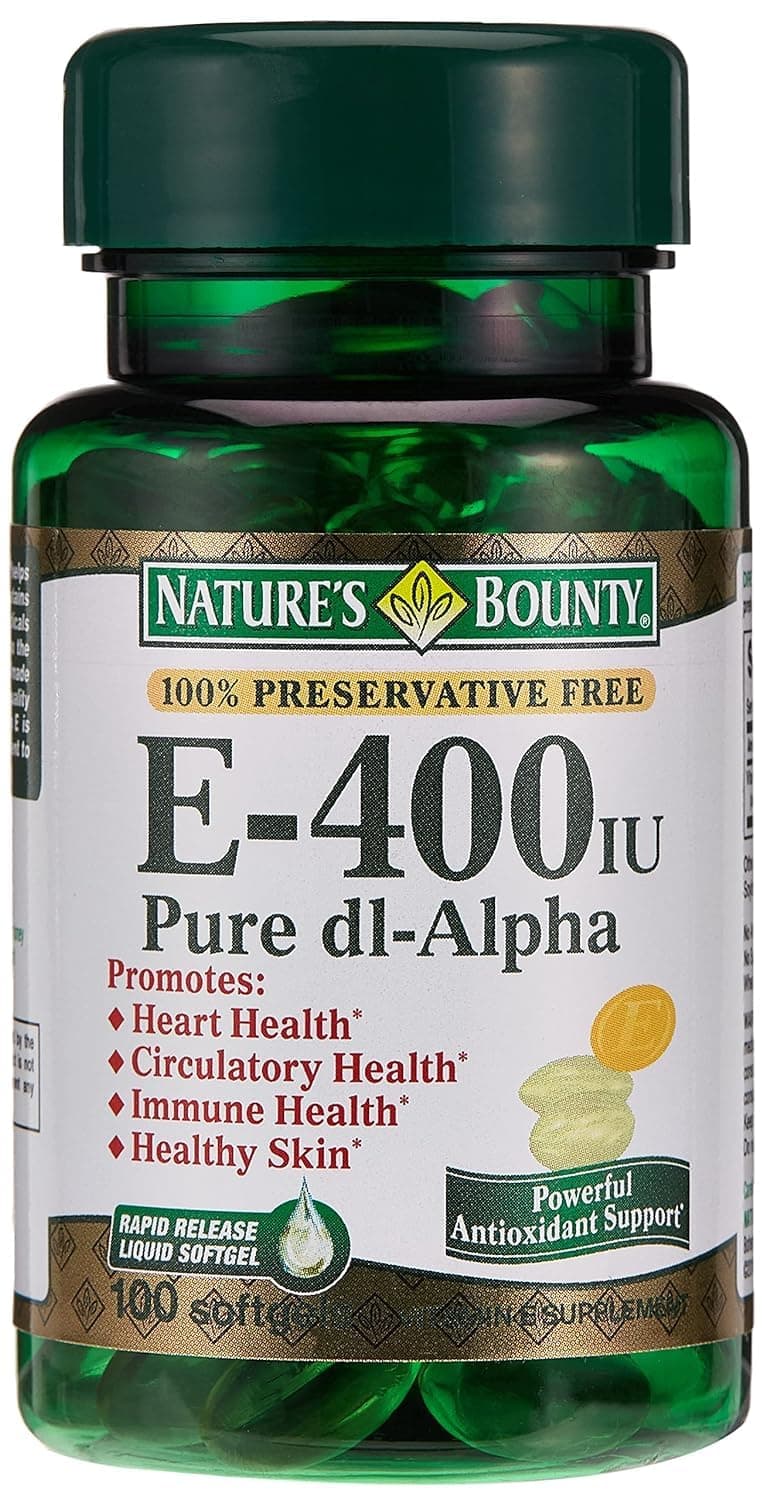Nature's Bounty Vitamin E, 400 I.U.