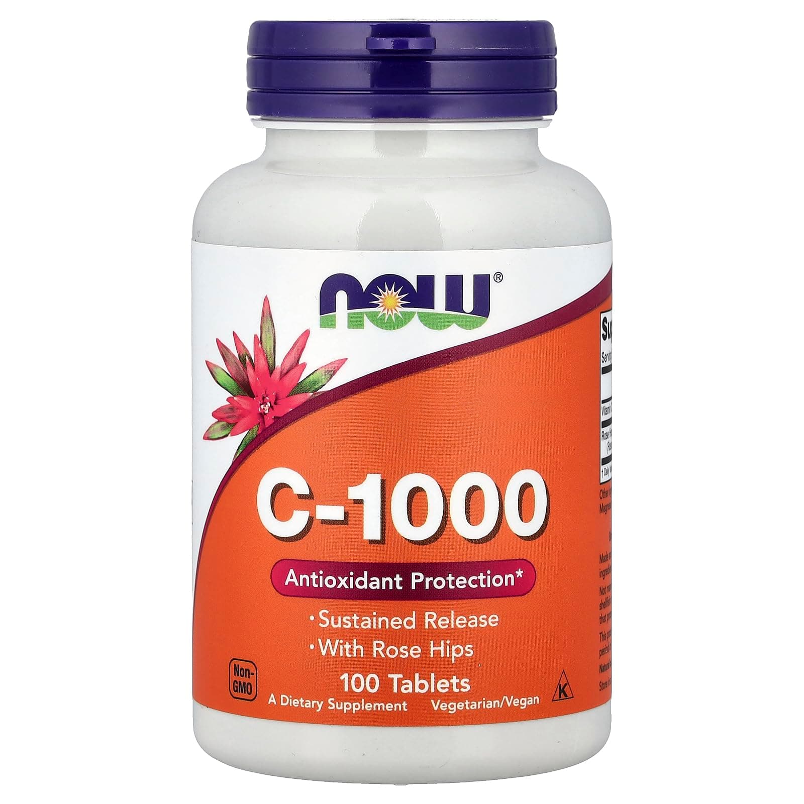 Now Foods Vitamin C-1000 Sustained Release - 100 Tablets