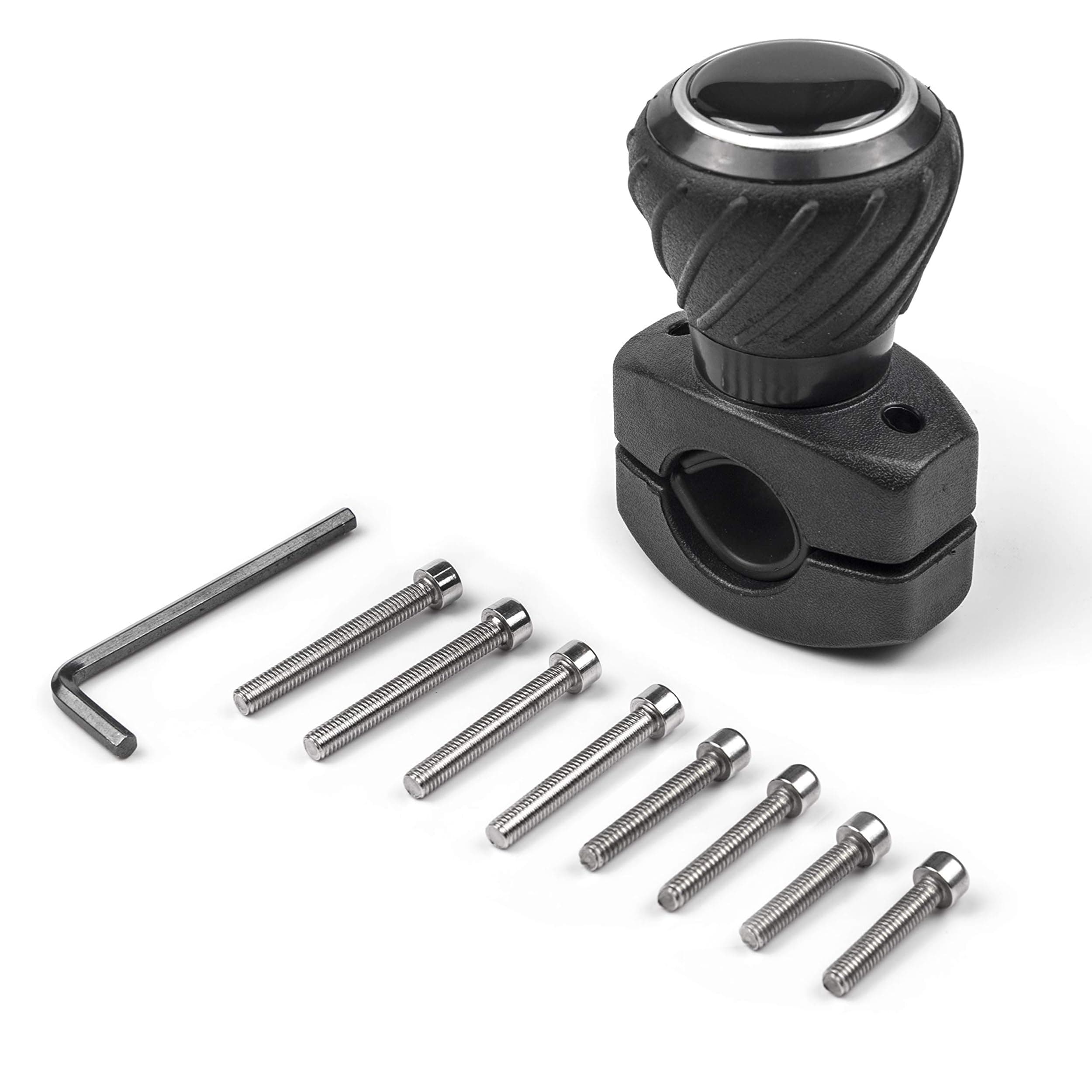 Deluxe Steering Wheel Power Handle Spinner Knob - Universal Steering Wheel Fit for Cars, Trucks, Tractors, Mowers, Forklifts, etc