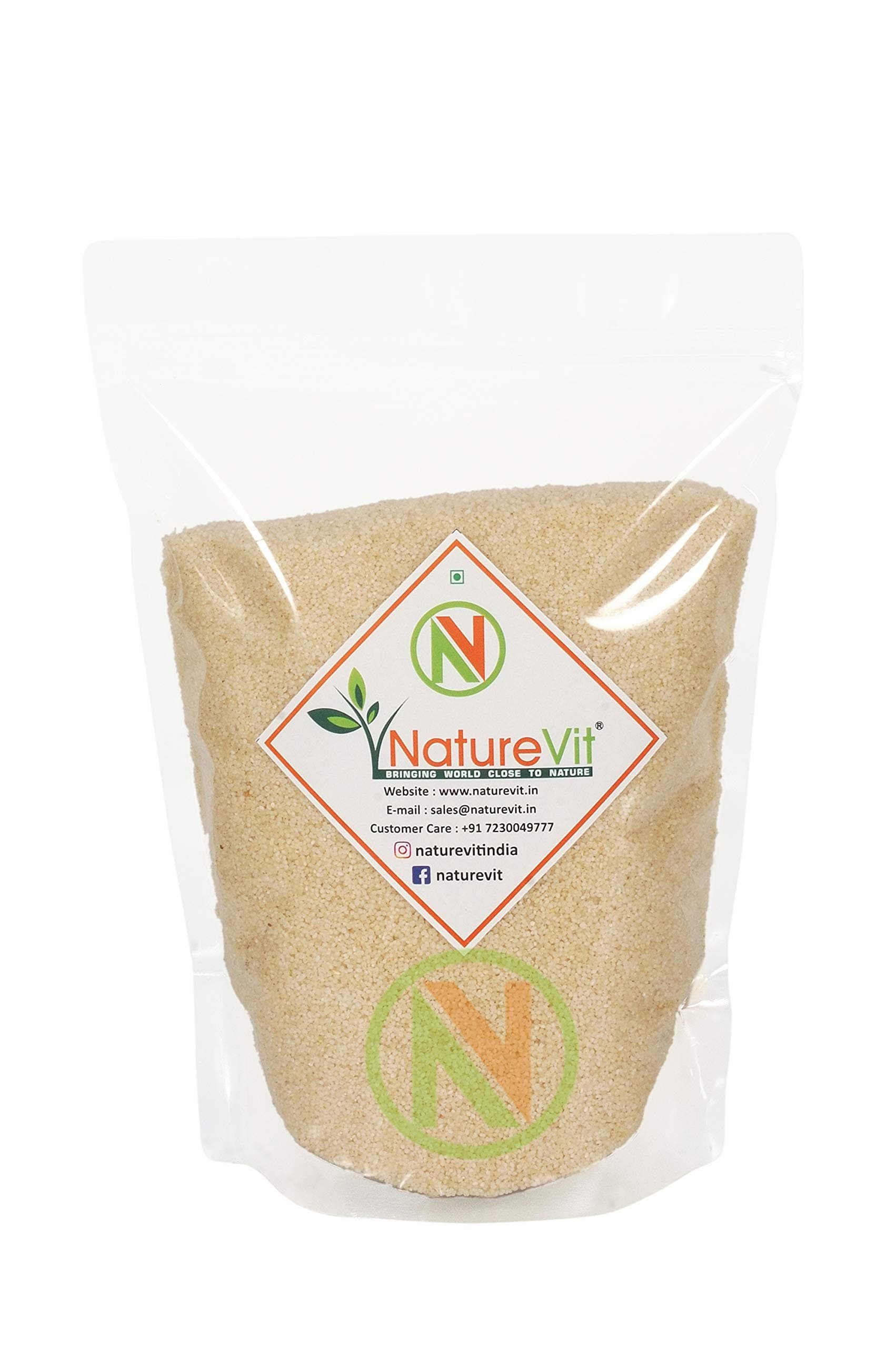 NatureVit Barnyard Millets, 900g [Samak Ke Chawal]