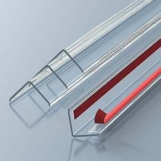 Wall Corner Protector - 4PCS, 59"x1.18" - Self Adhesive Clear Corner Protectors for Walls, Cabinet Doors, Edge Protector Trim; Easy to Install Corner Guards for Walls (150cm x 3cm)