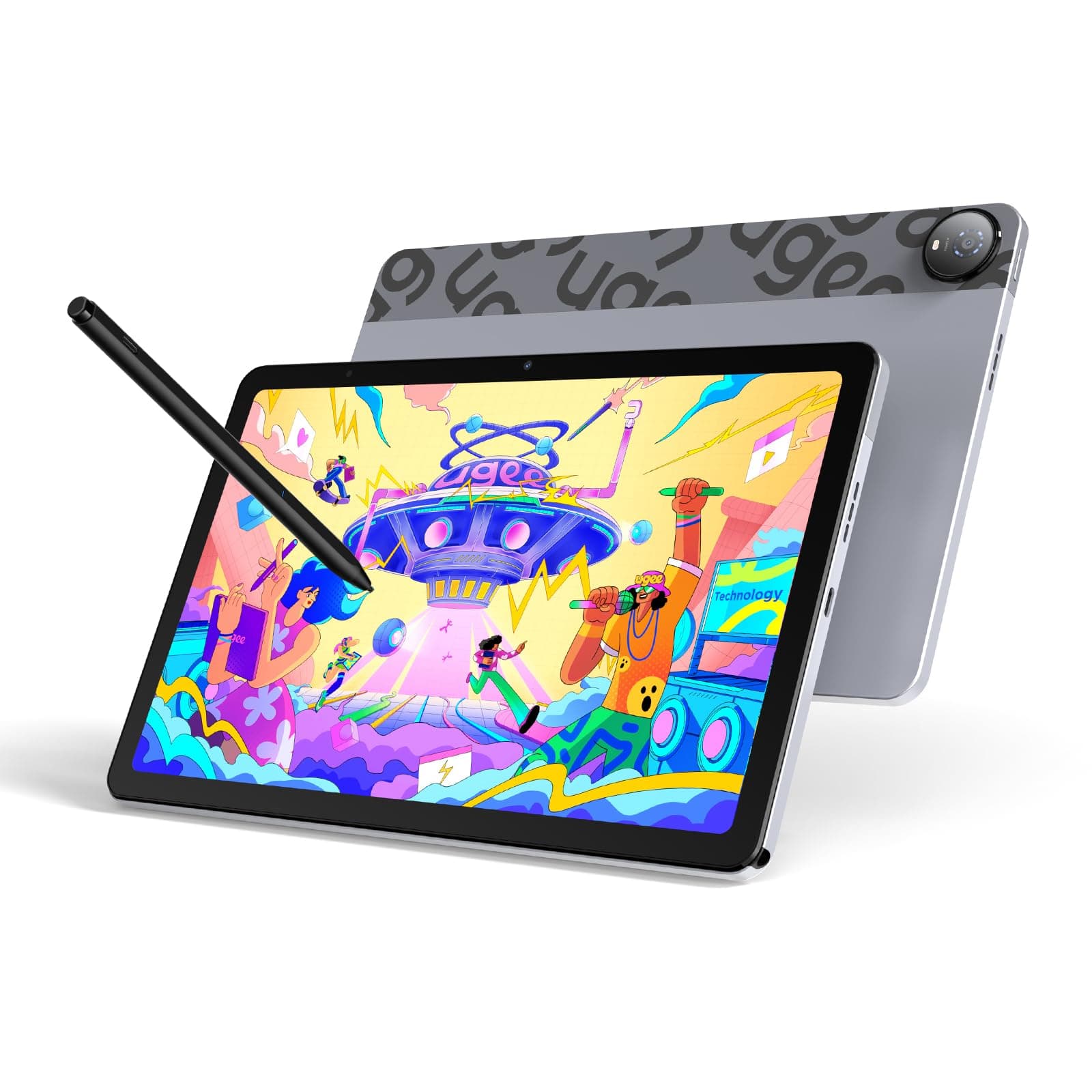 UT2 Fun Drawing Pad Standalone with 10.36 inch 2K Display and NanoMatte Finish, Portable Tablet with U-Pencil, 6GB+128GB, Android 14, 7000mAh, 8MP+8MP, Metal Body